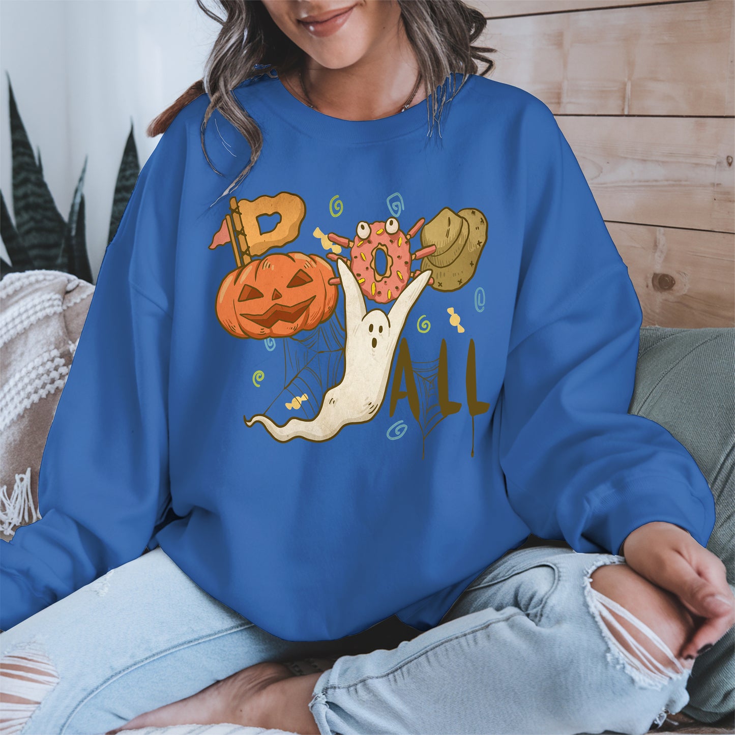 Boo Yall Cute Halloween Fall Tee