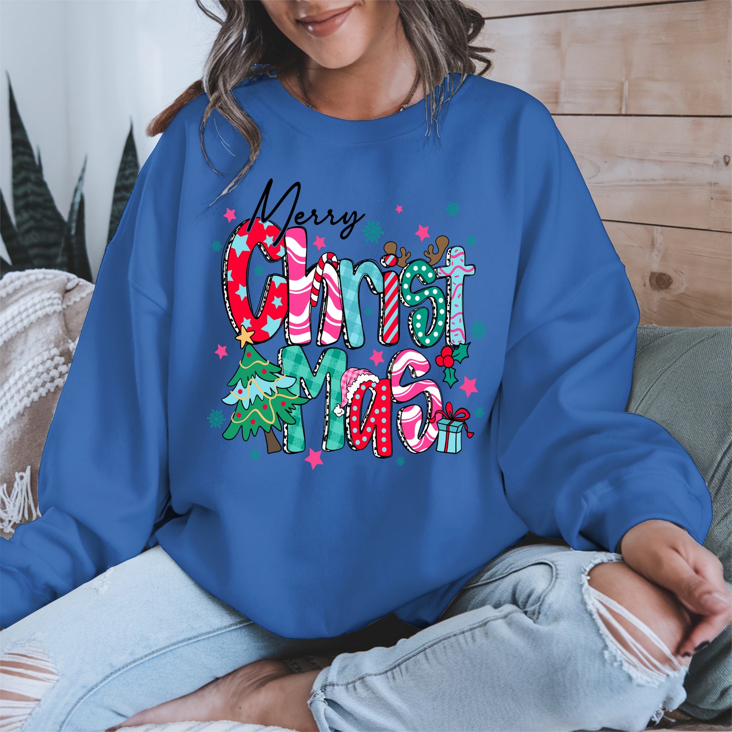 Colorful Christmas Holiday Shirt