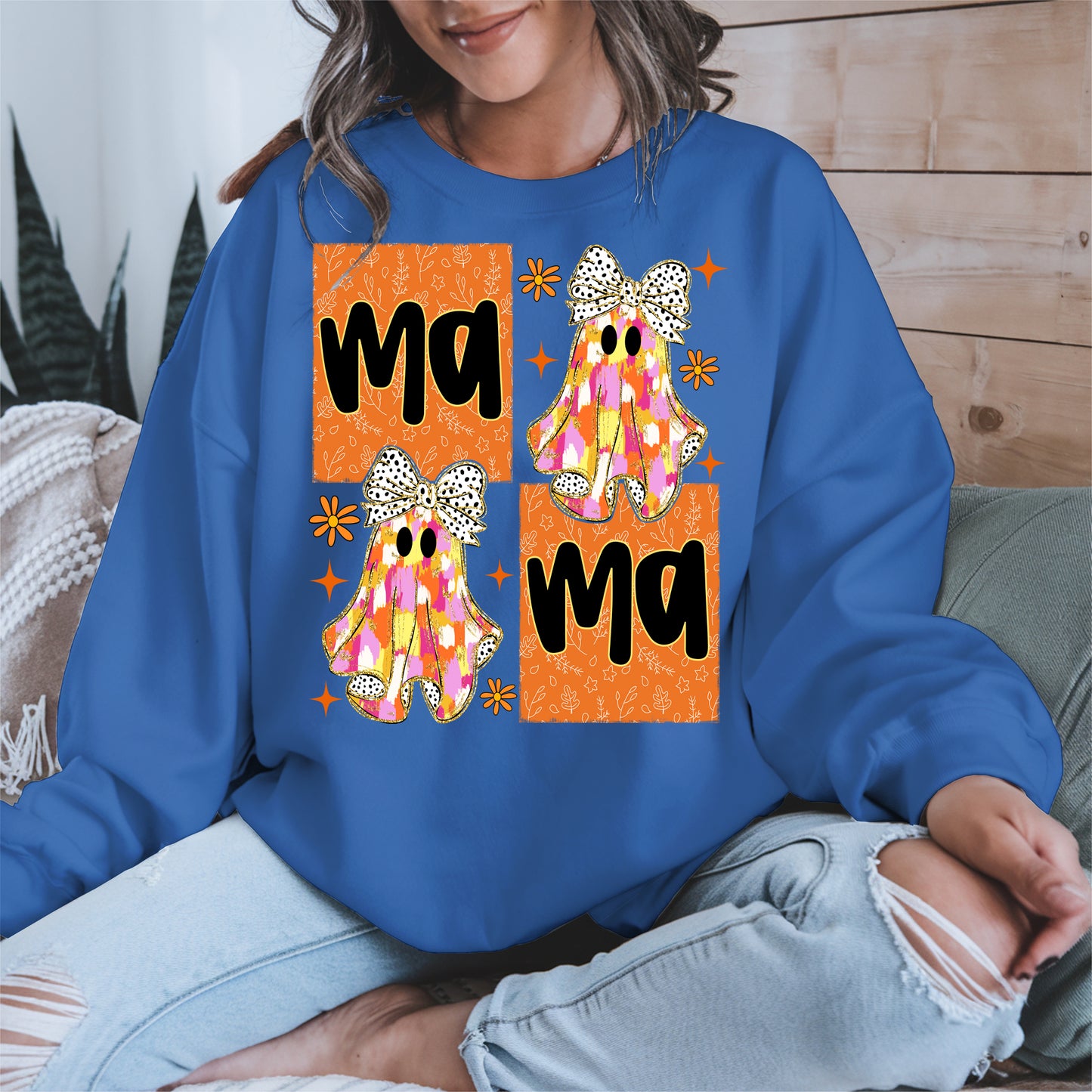 Mama Boo Ghost halloween shirt