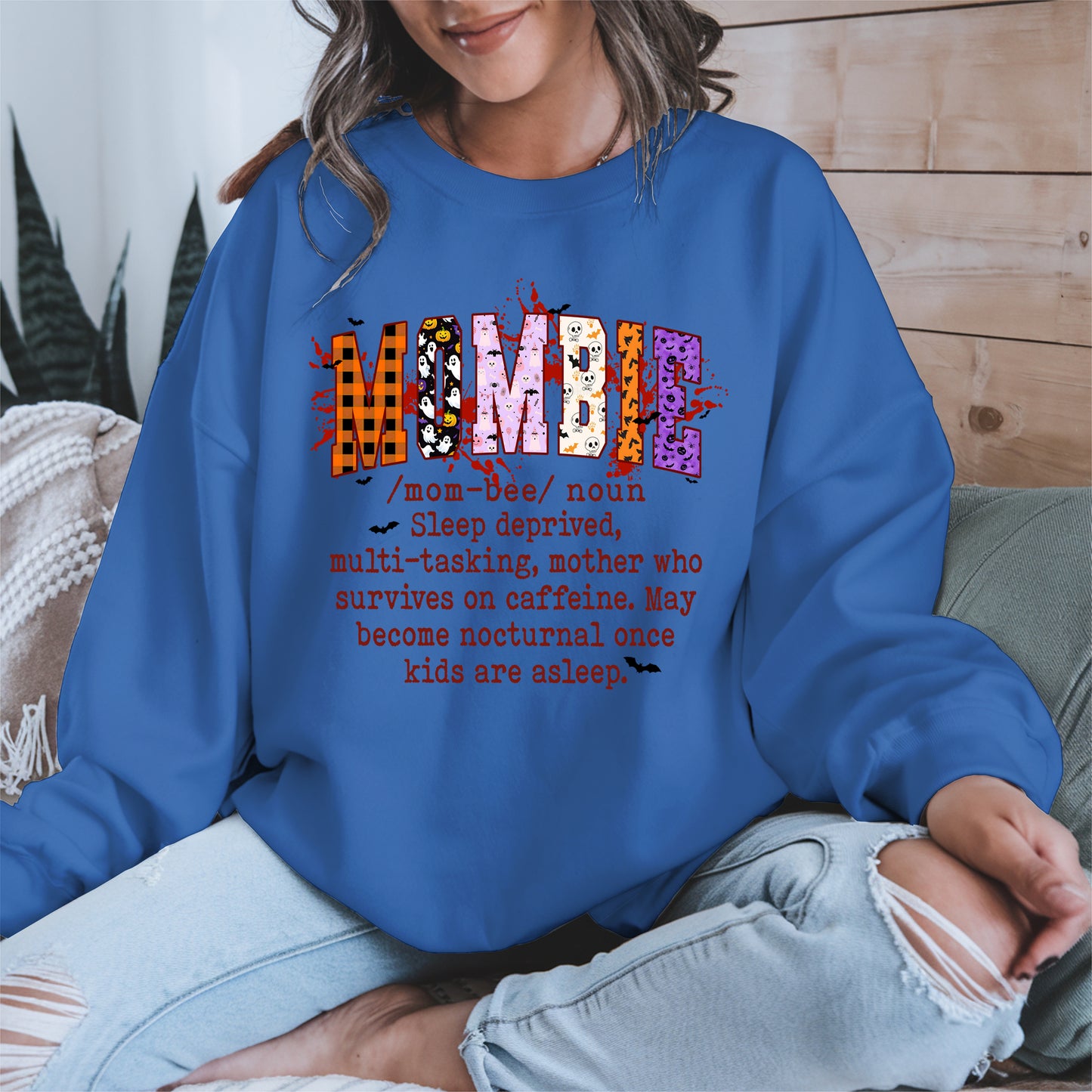 MOMBIE Halloween shirt and hoodie