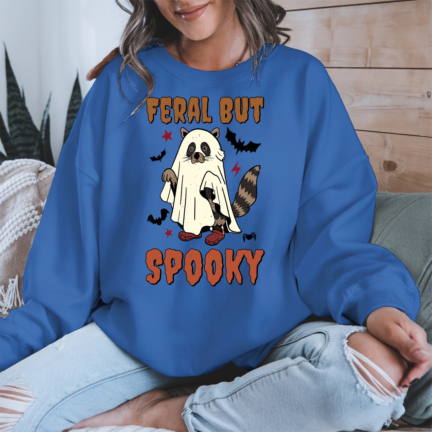Feral But Spooky halloween shirt