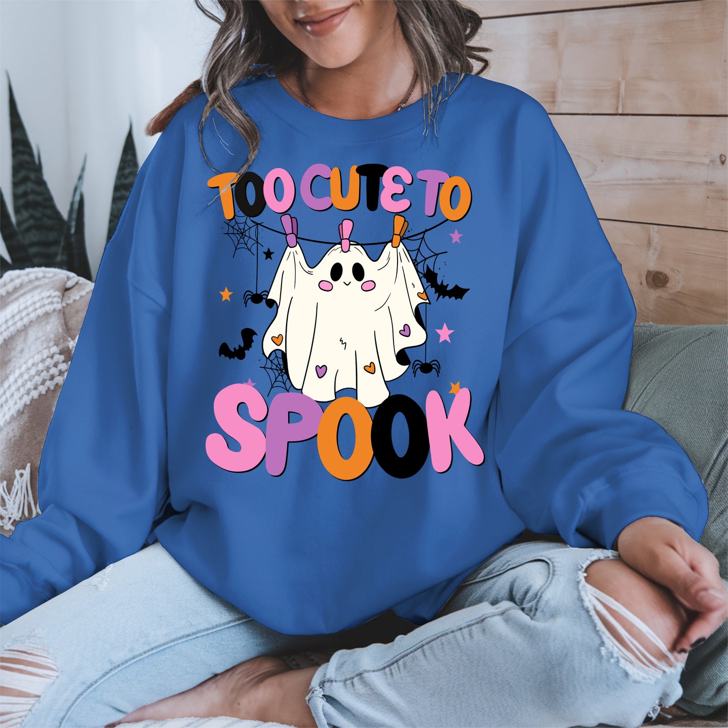 Too cute to spook halloween shirt