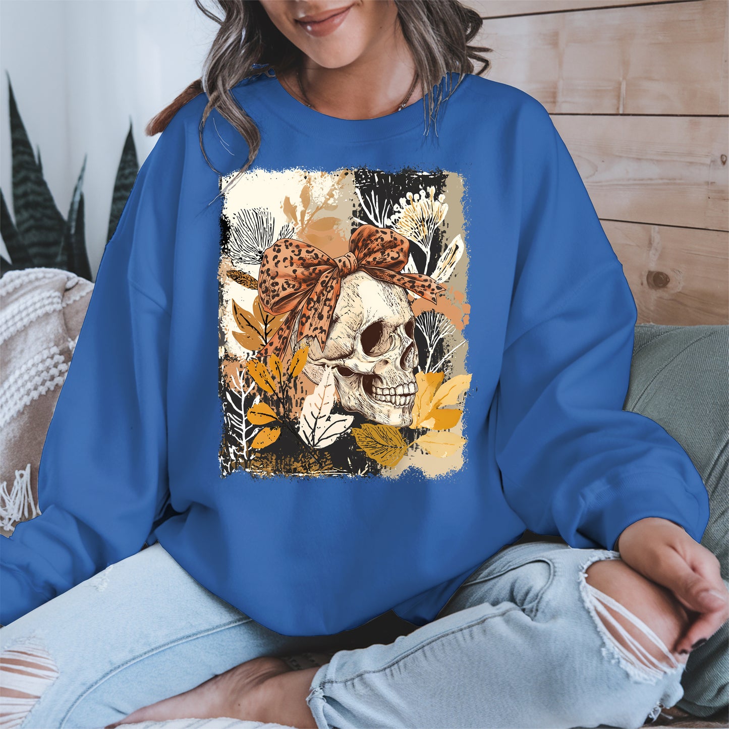 Skull Coquette Boho halloween shirt