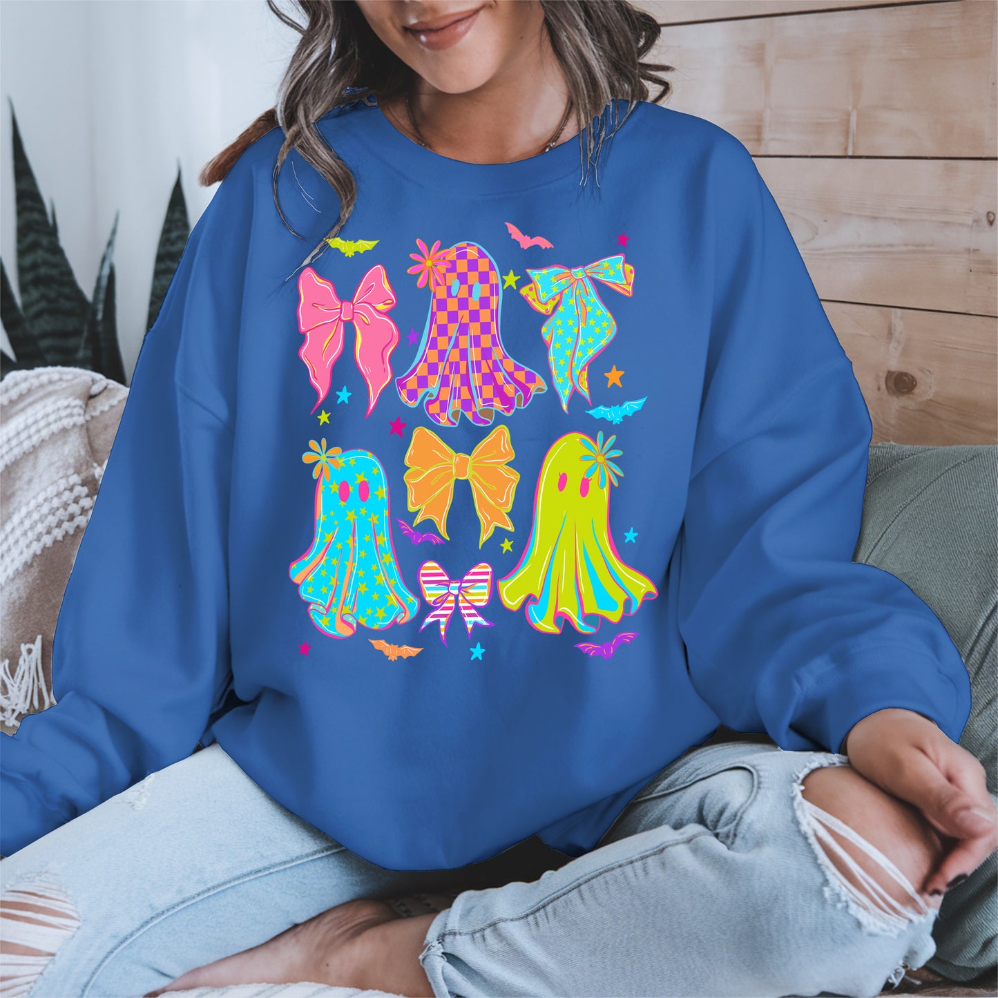 Neon Ghost Coquette halloween shirt