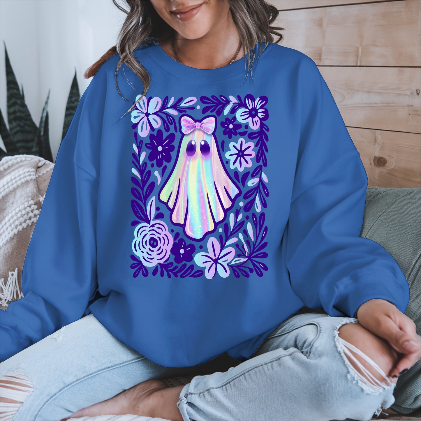 Iridescent Ghost halloween shirt