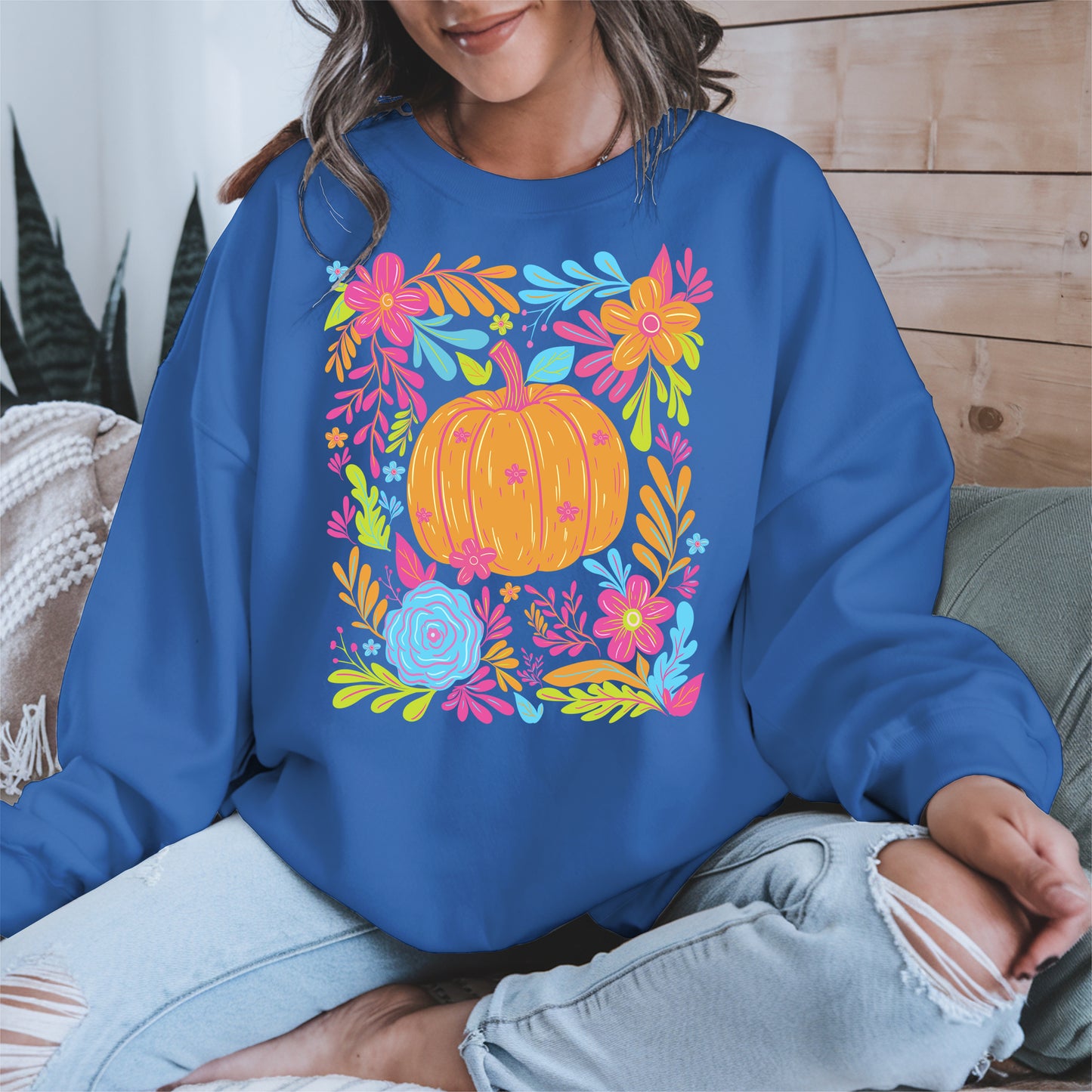 Neon Pumpkin halloween shirt