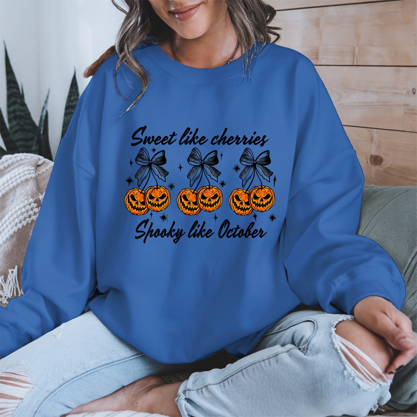 Sweet like cherries Spooky like October shirt