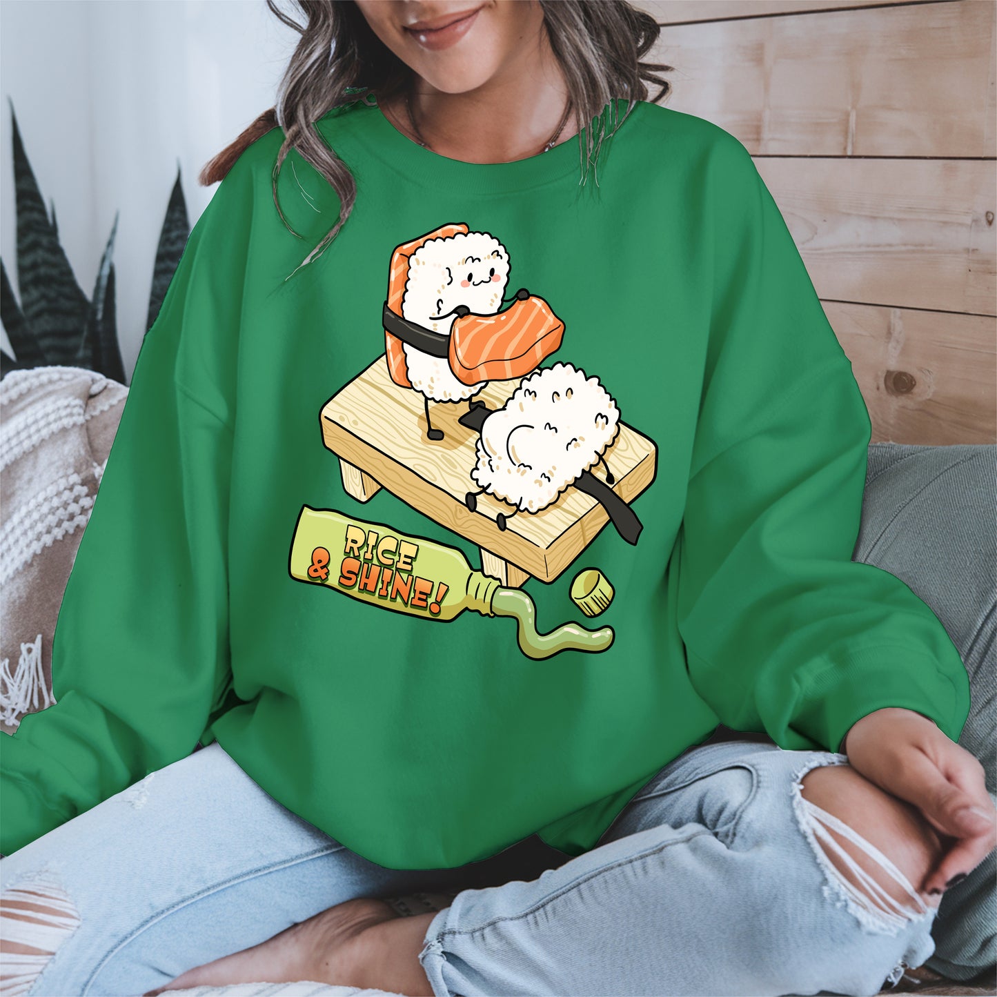 Rice and Shine Sushi Shirt