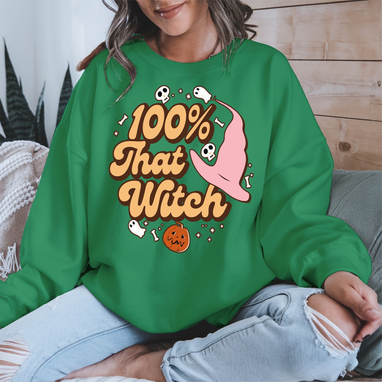 100 Percent That Witch Halloween Shirt