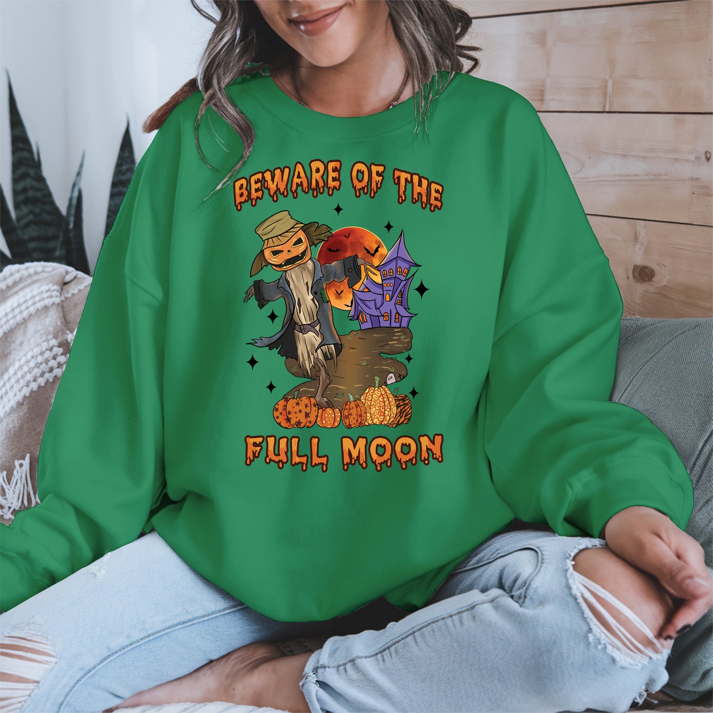 Beware of the Full Moon Halloween Shirt