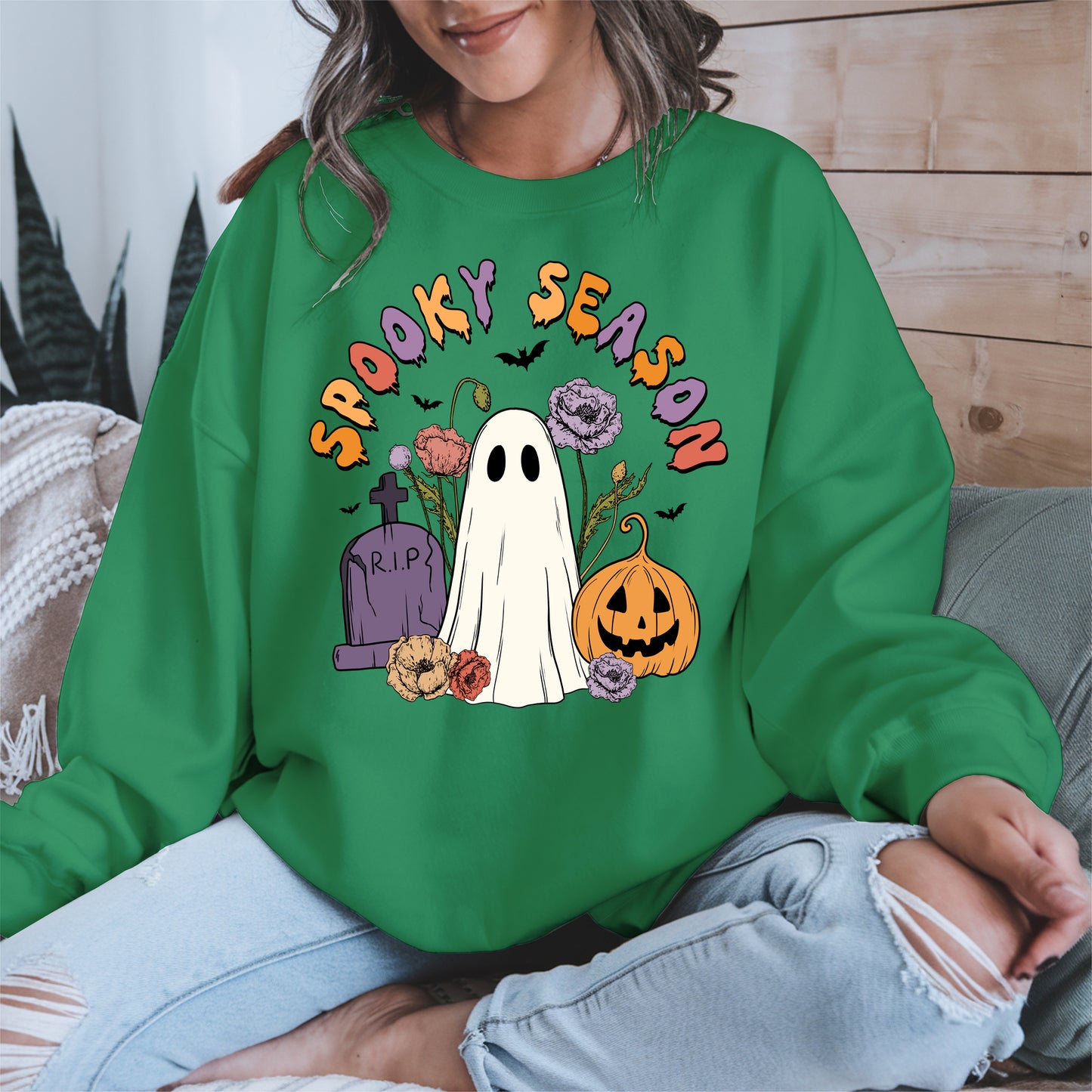 Spooky Season Ghost Halloween Shirt