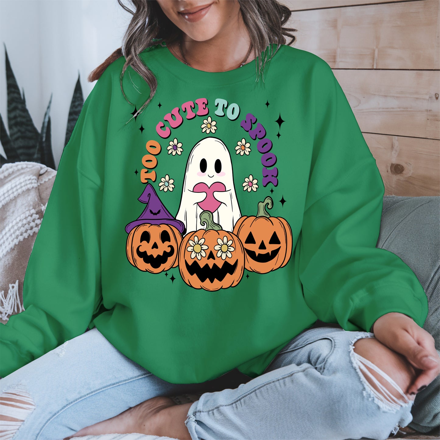 Too Cute To Spook Halloween Shirt