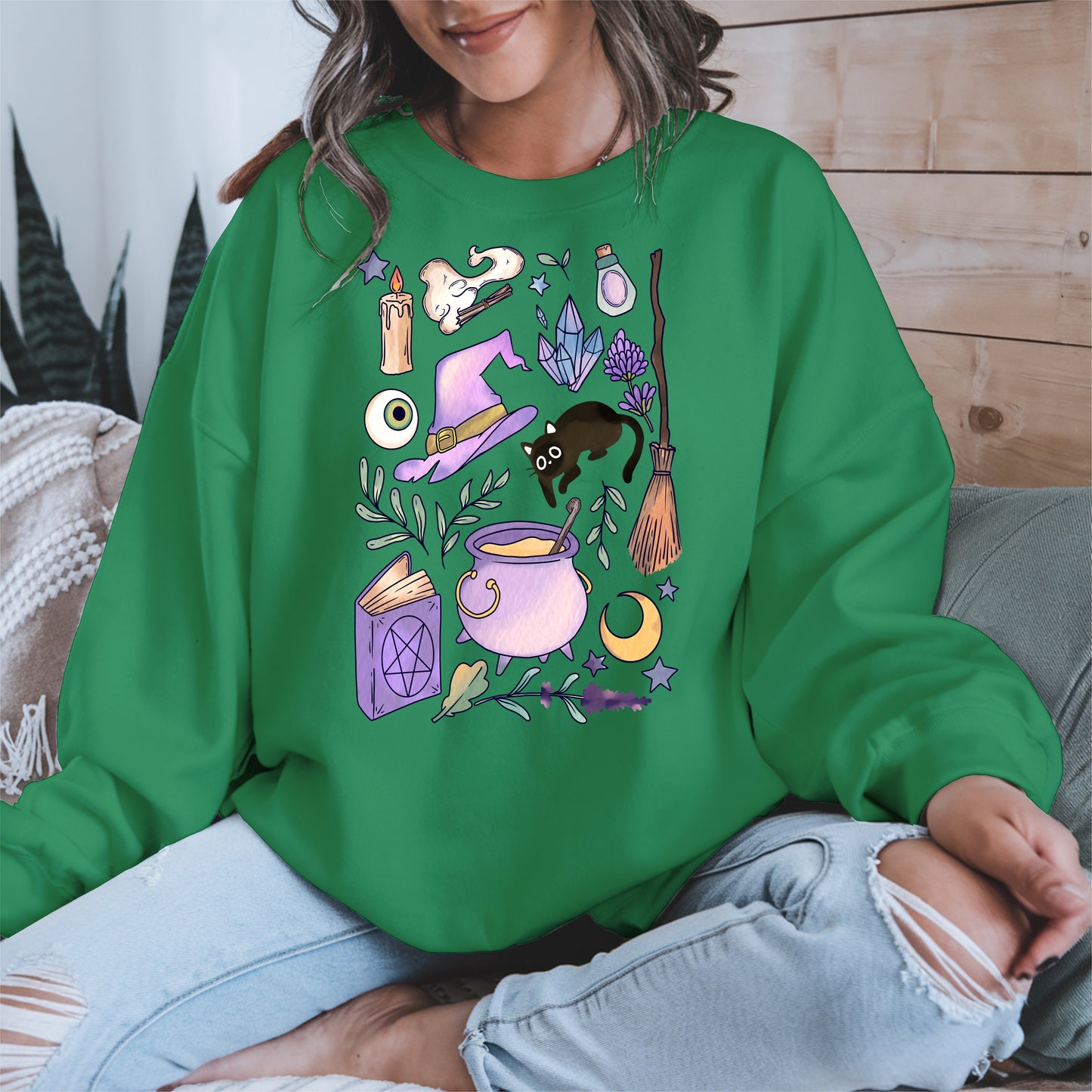 Witchy Aesthetic Halloween Shirt