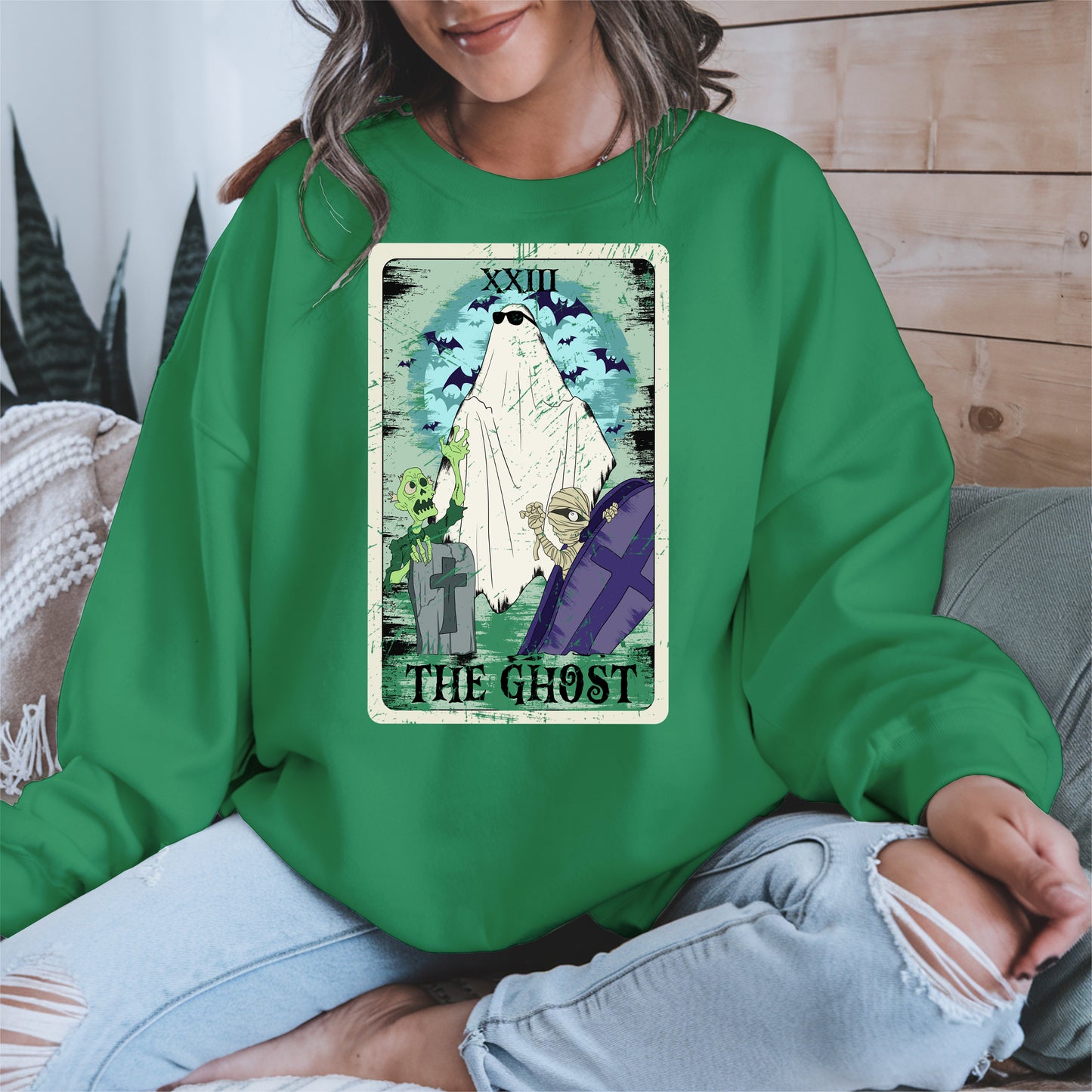 The Ghost Tarot Halloween Shirt