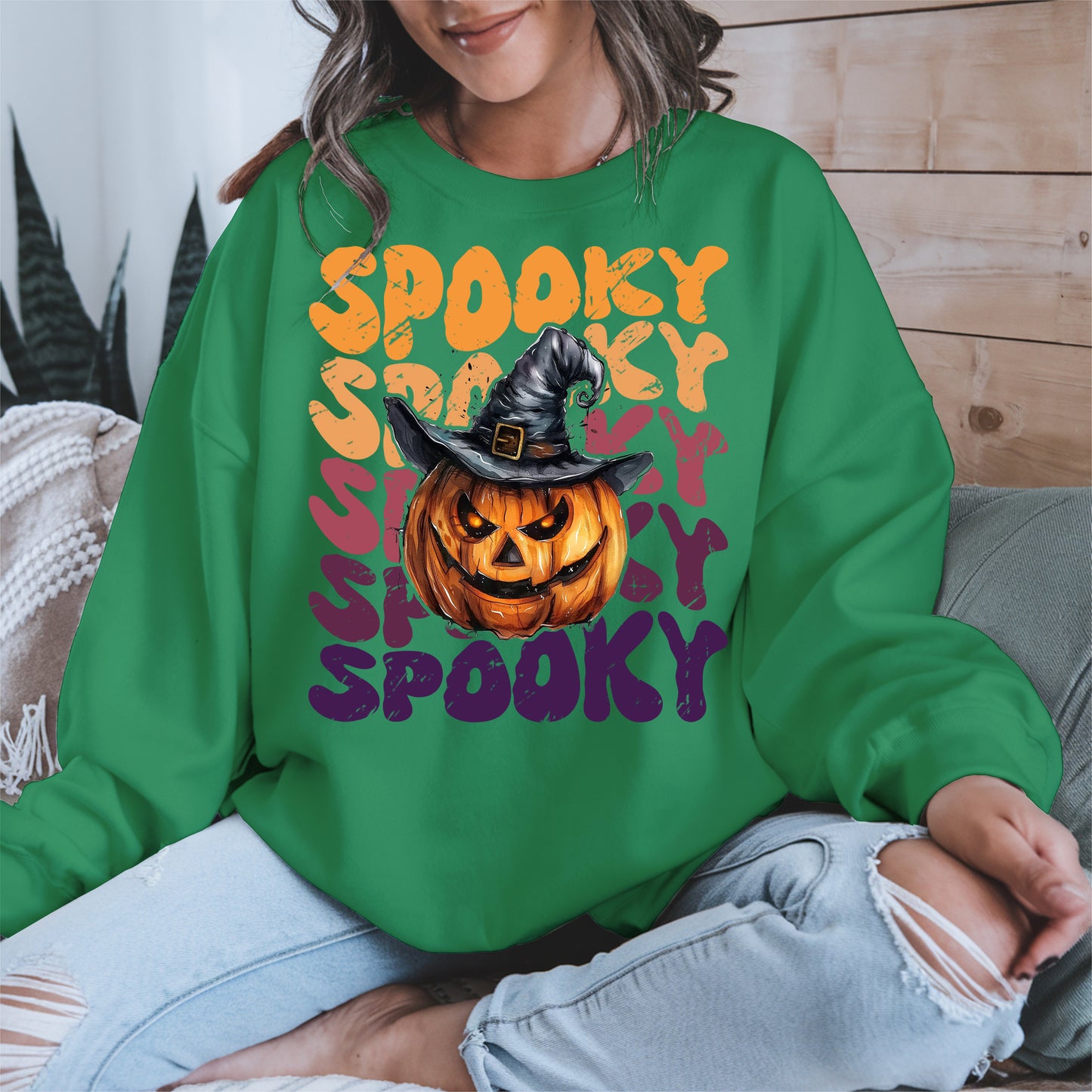 Spooky Pumpkin Halloween Shirt