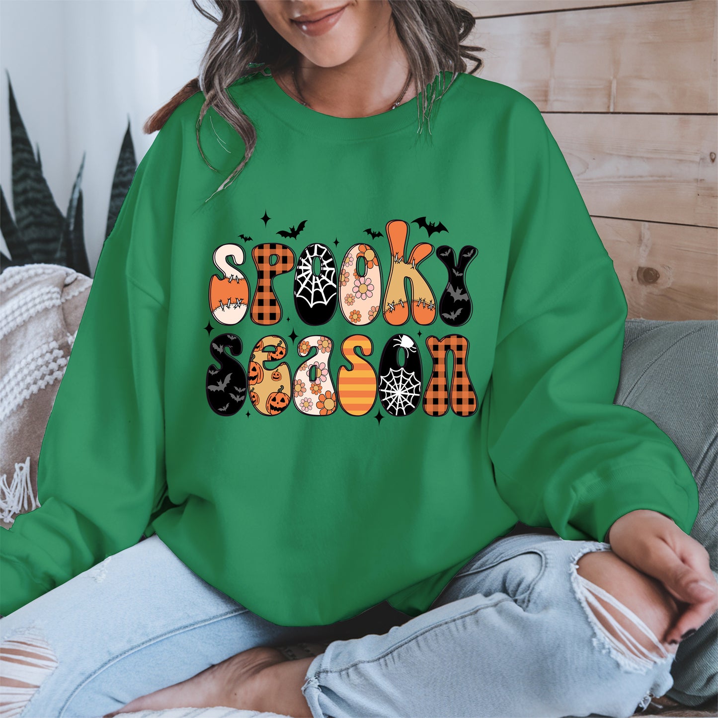 Retro Spooky Season Halloween Shirt