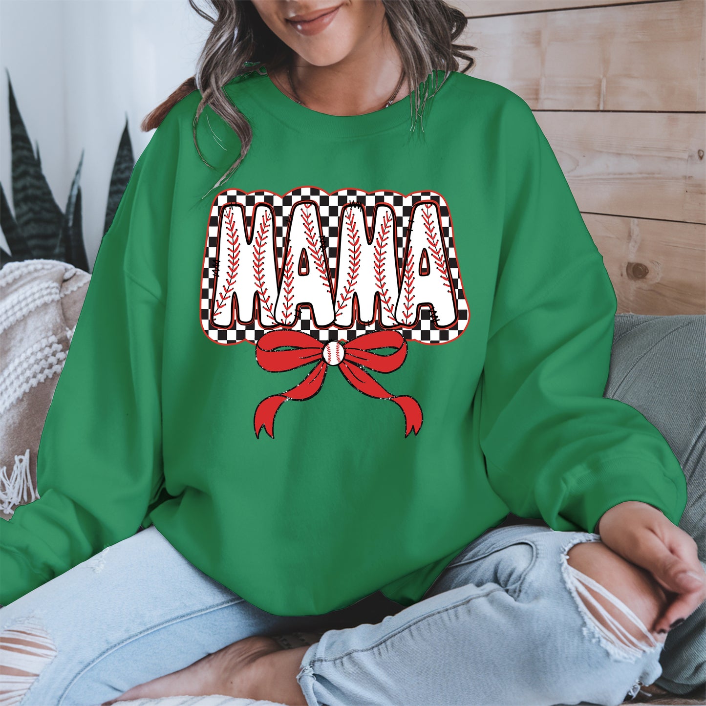 Baseball Mama Shirt Sport Tee Hoodie Sweatshirt Gift for Baseball Moms