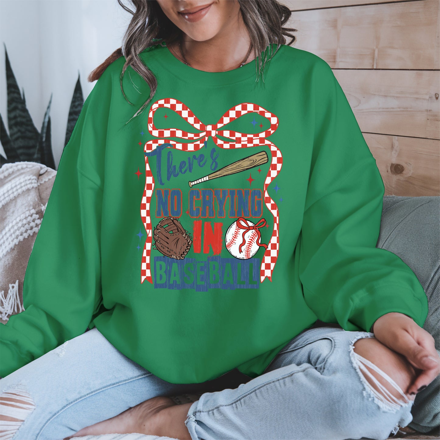 No Crying in Baseball Shirt Sport Tee Hoodie Sweatshirt Gift