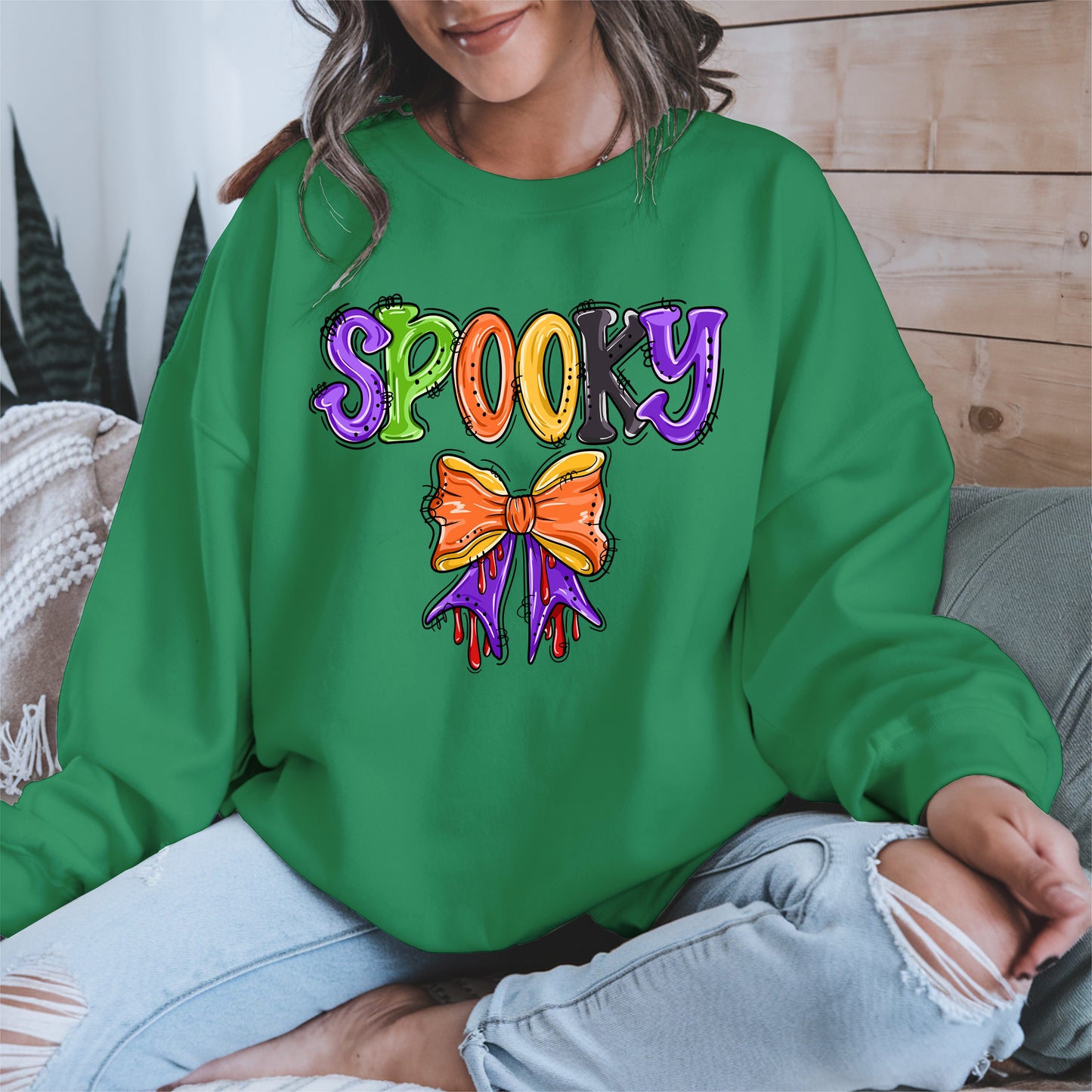 Spooky Letter Hand-drawing shirt