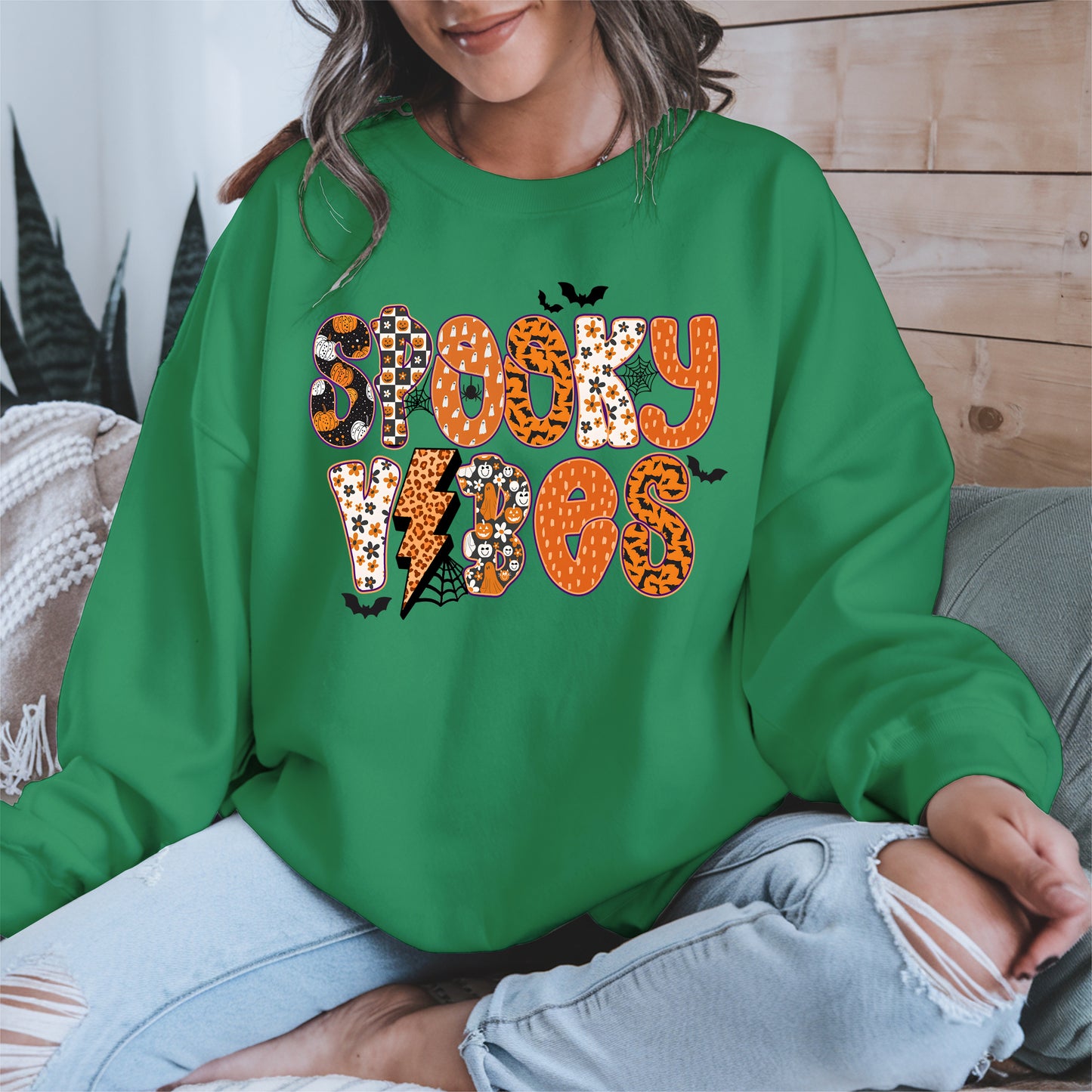 Spooky vibes halloween shirt