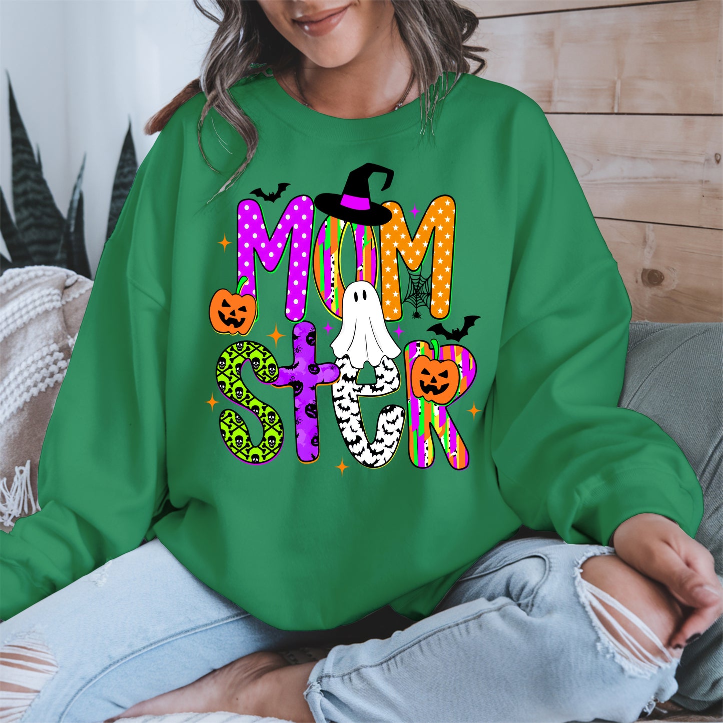 Momster halloween shirt and hoodie