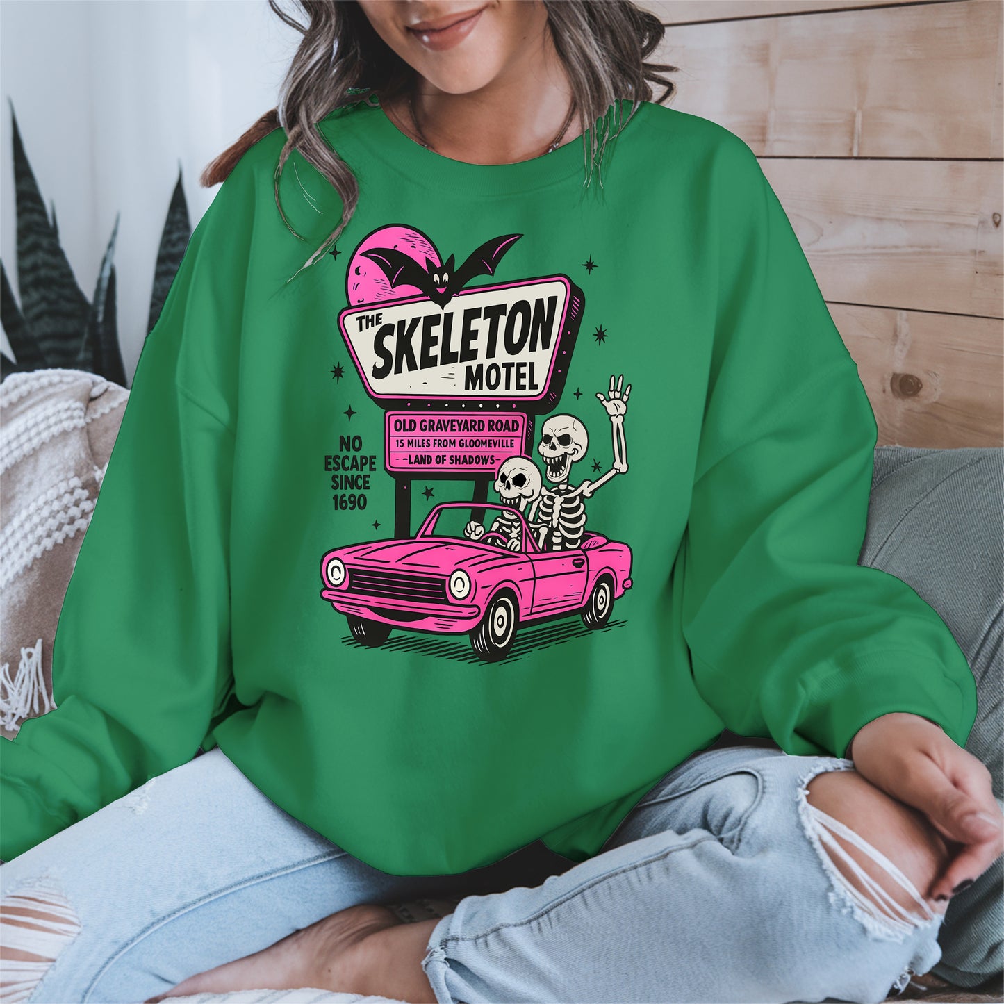 The Skeleton Hotel halloween shirt