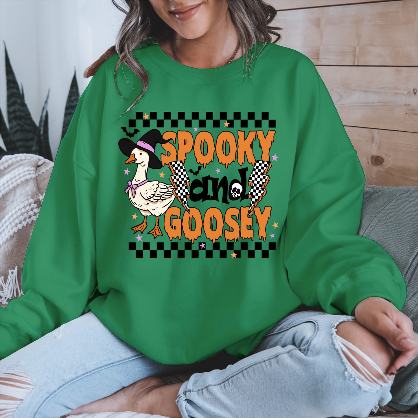 Spooky and goosey halloween shirt
