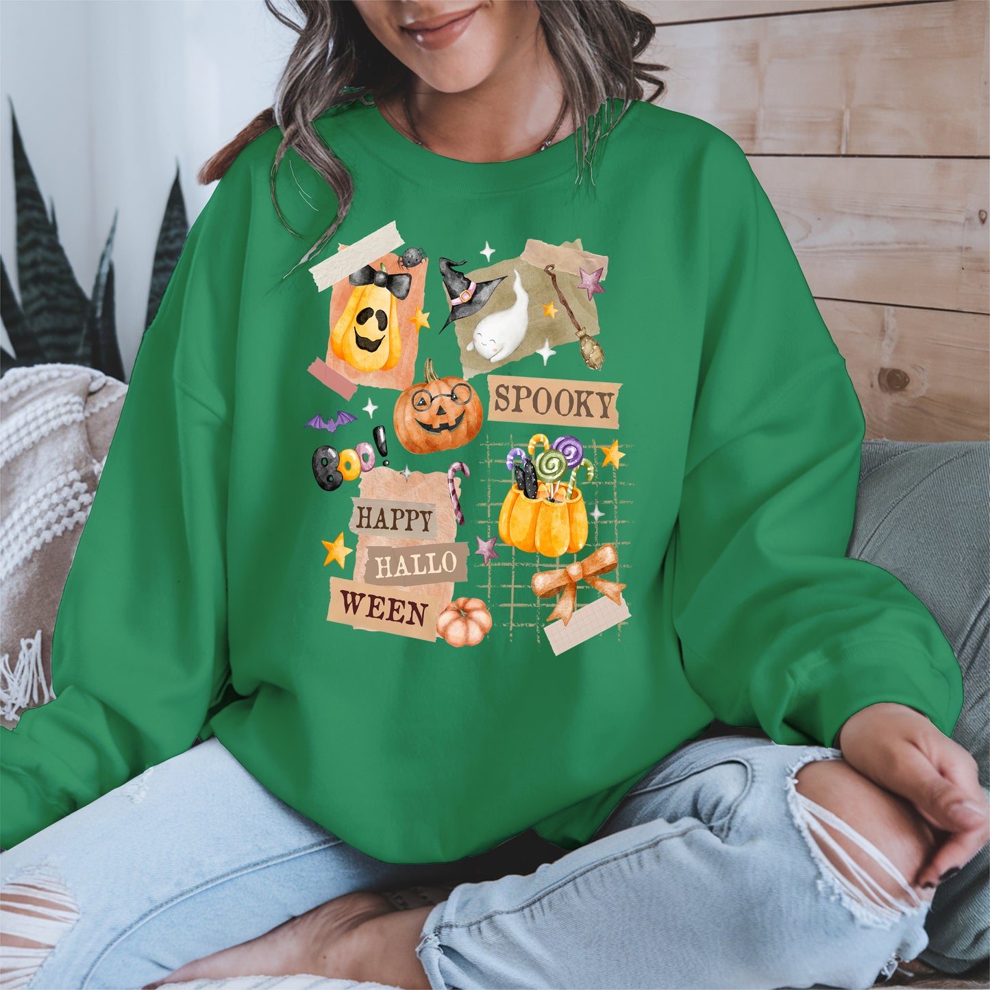 Halloween Collage shirt and sweatshirt