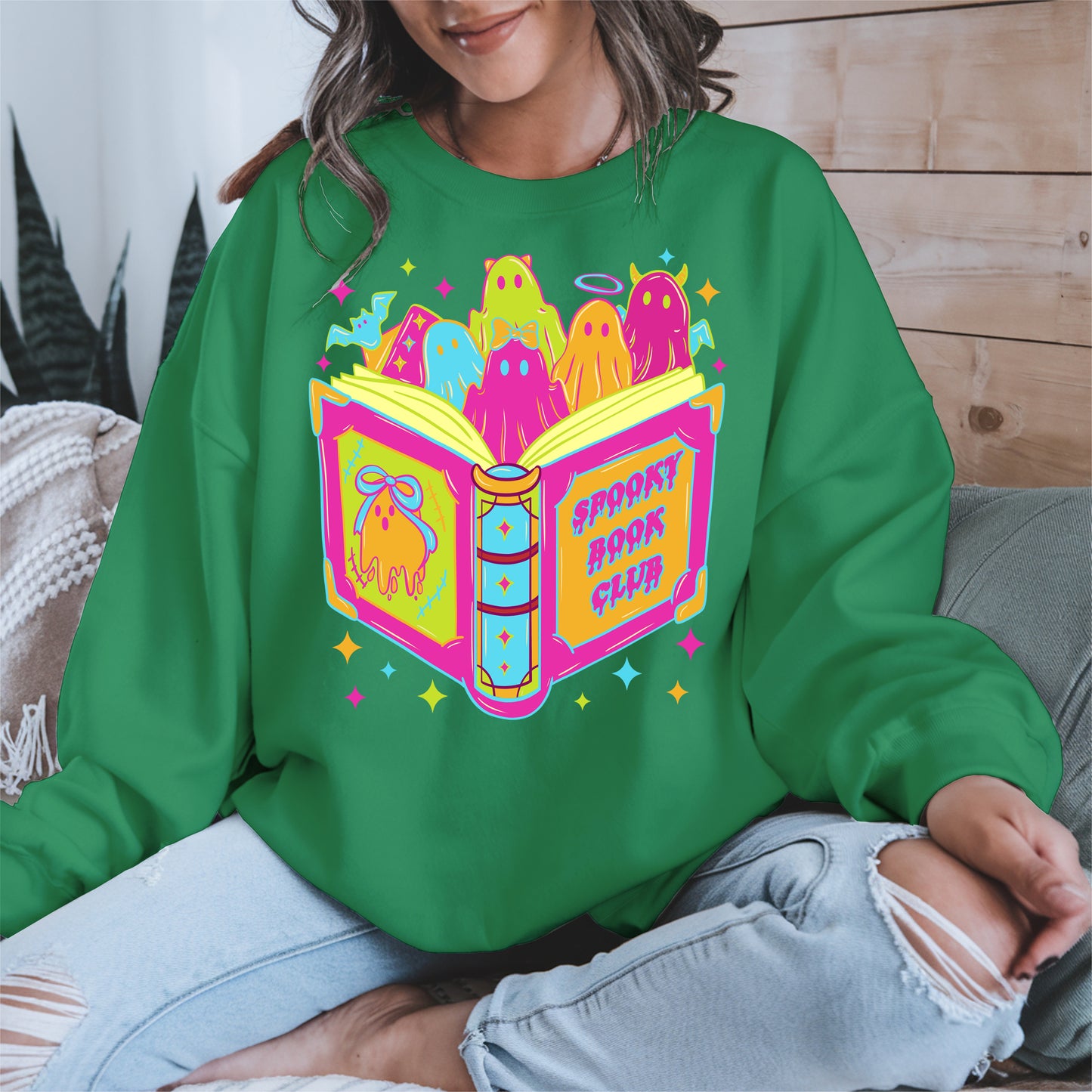 Spooky Book Club shirt and hoodie