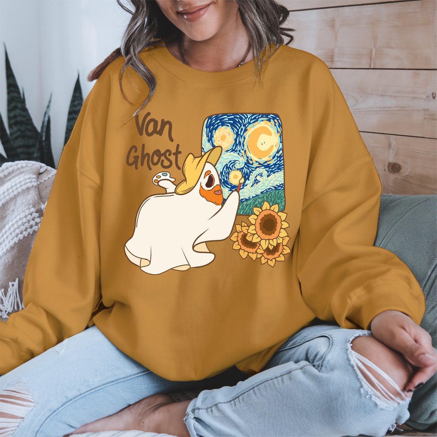 Van Ghost Funny Artist Shirt