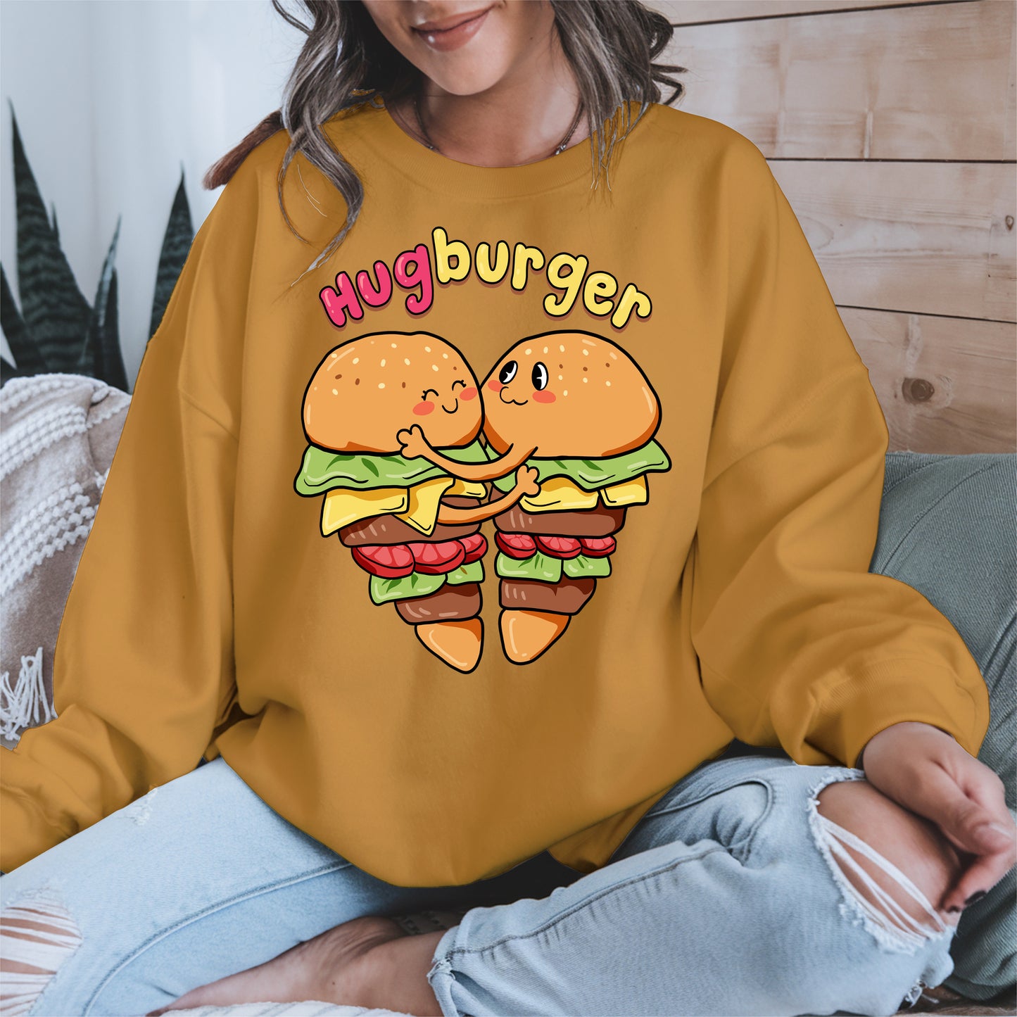 Hugburger Cute Couple Shirt