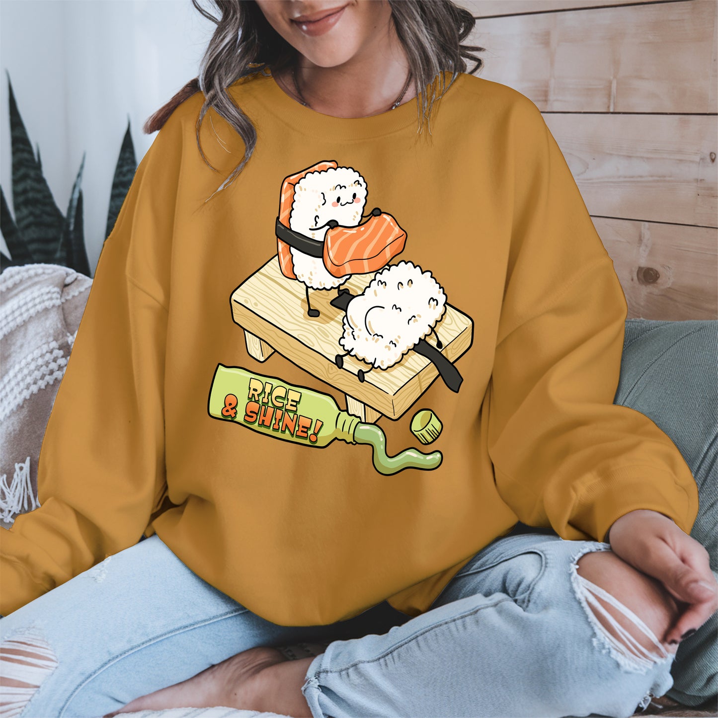 Rice and Shine Sushi Shirt