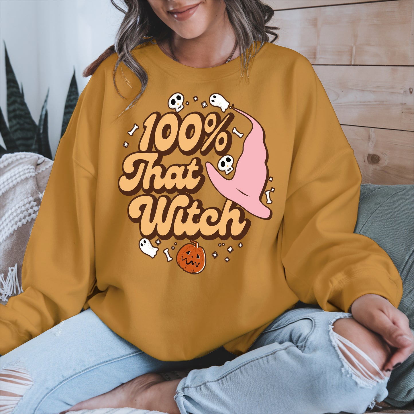 100 Percent That Witch Halloween Shirt