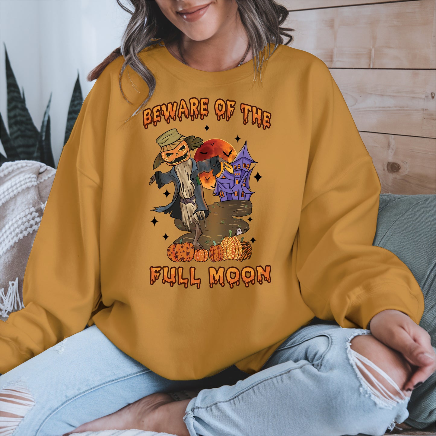 Beware of the Full Moon Halloween Shirt