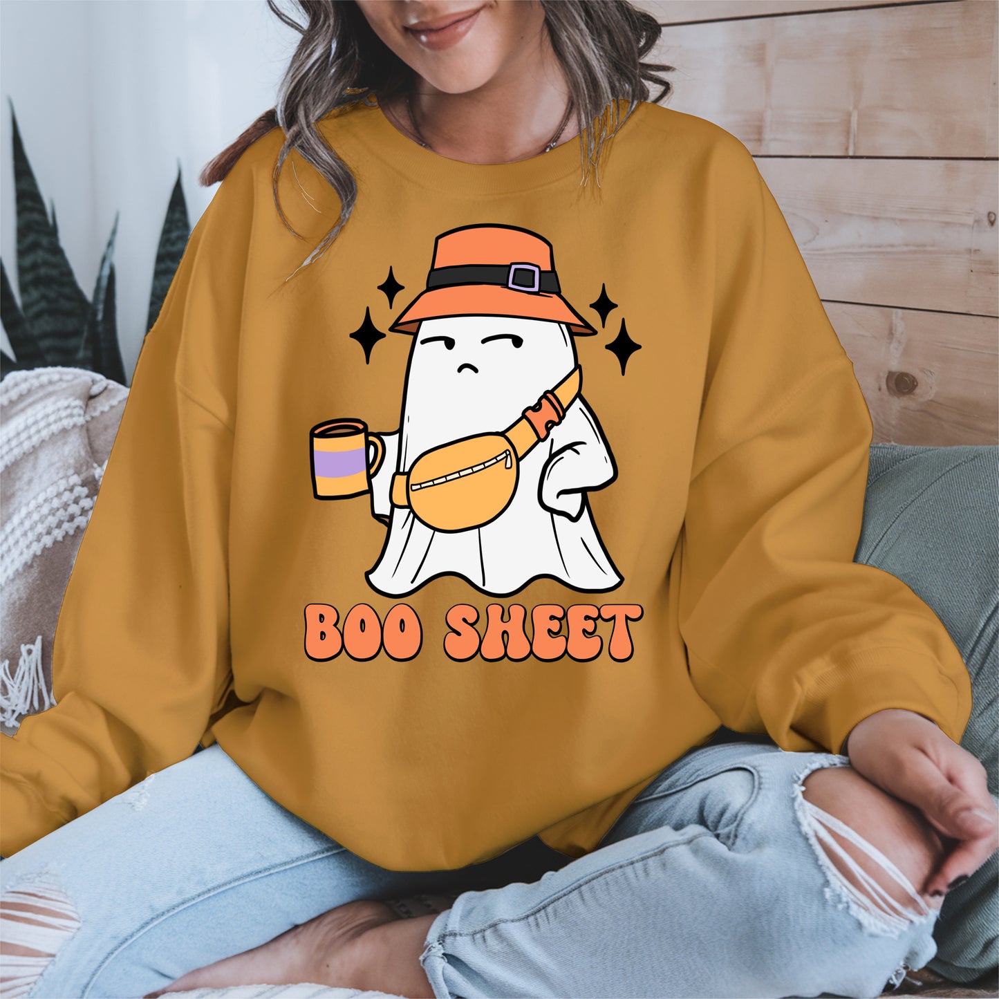Funny Boo Sheet Halloween Shirt