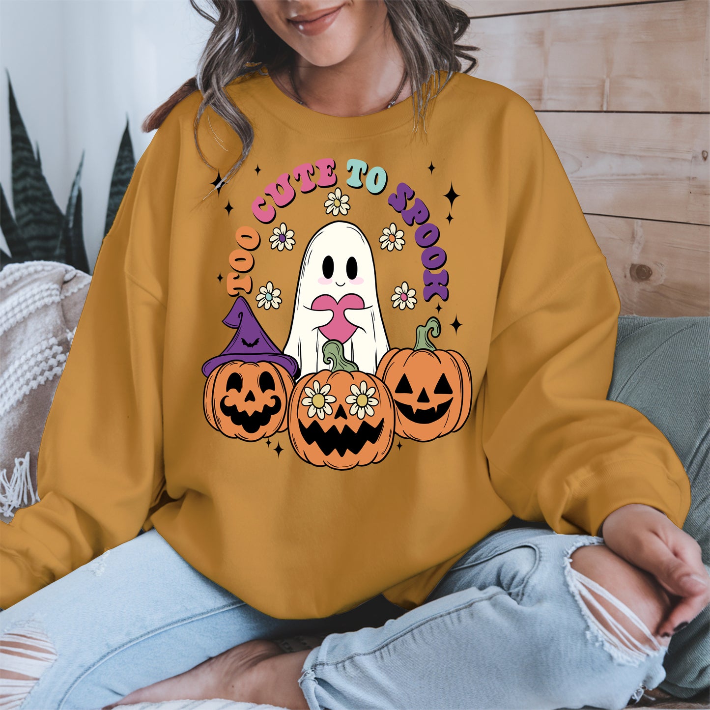 Too Cute To Spook Halloween Shirt