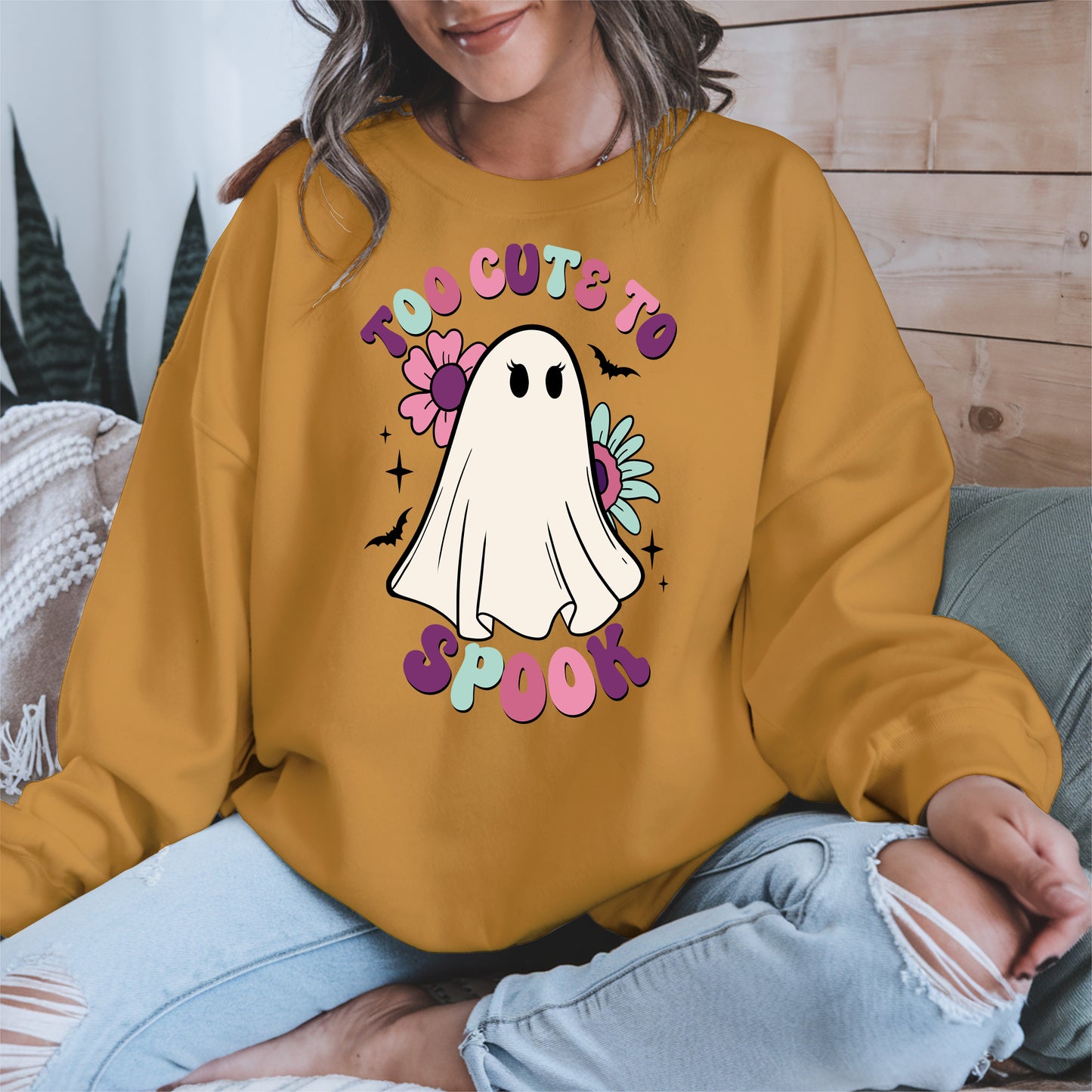 Too Cute To Spook Ghost Shirt