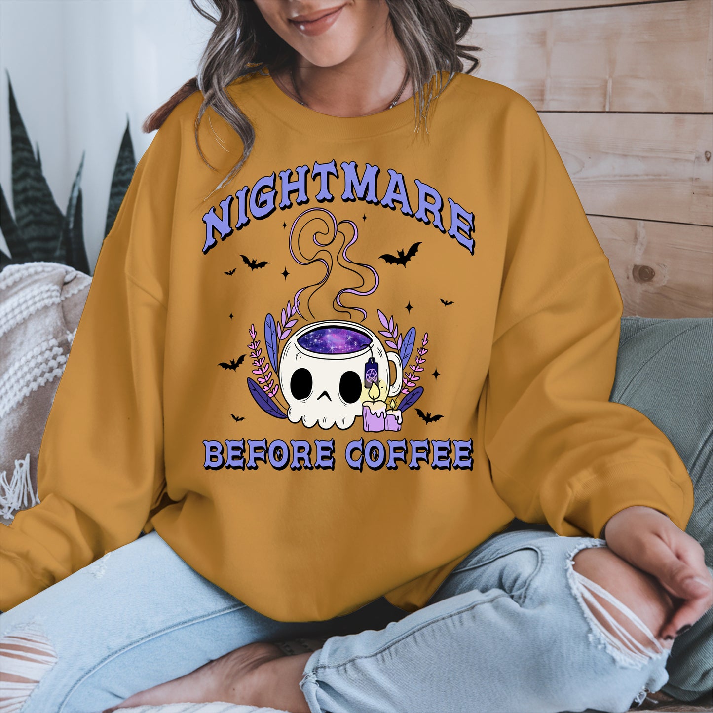 Nightmare Before Coffee Halloween Shirt
