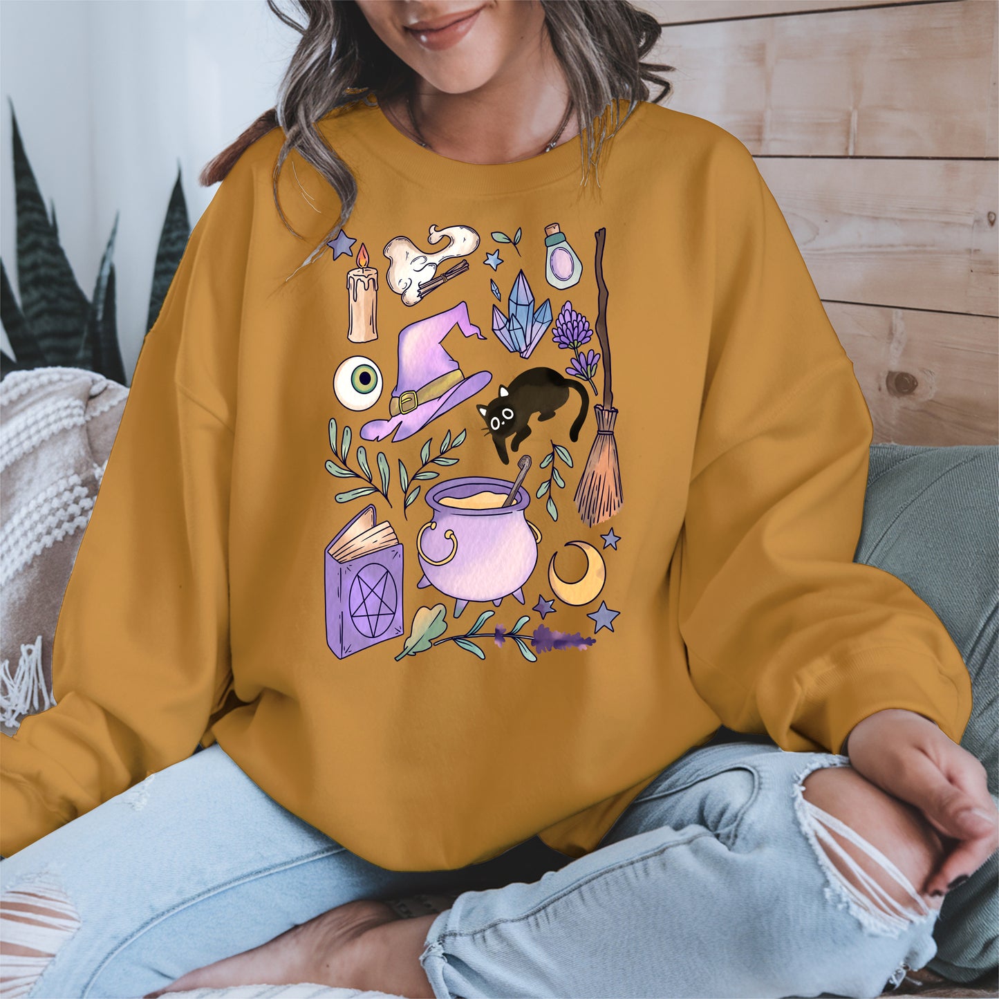Witchy Aesthetic Halloween Shirt