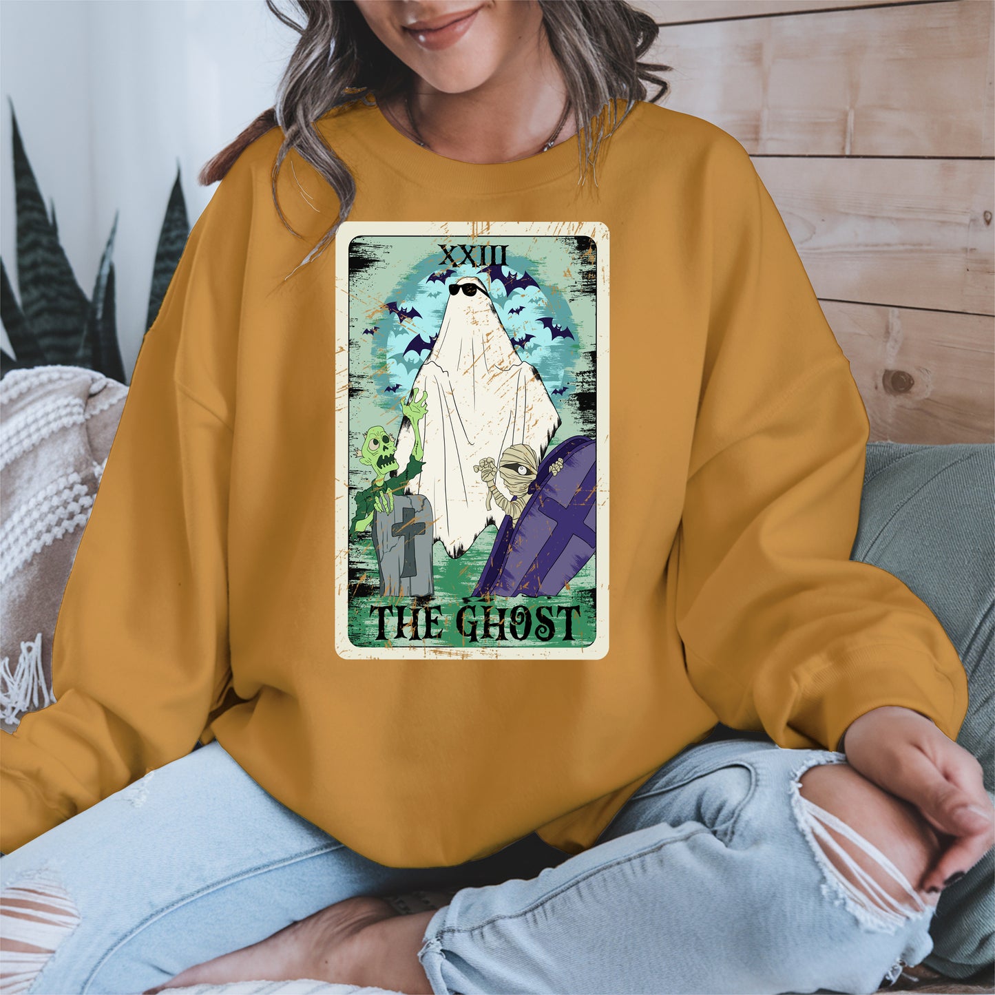 The Ghost Tarot Halloween Shirt