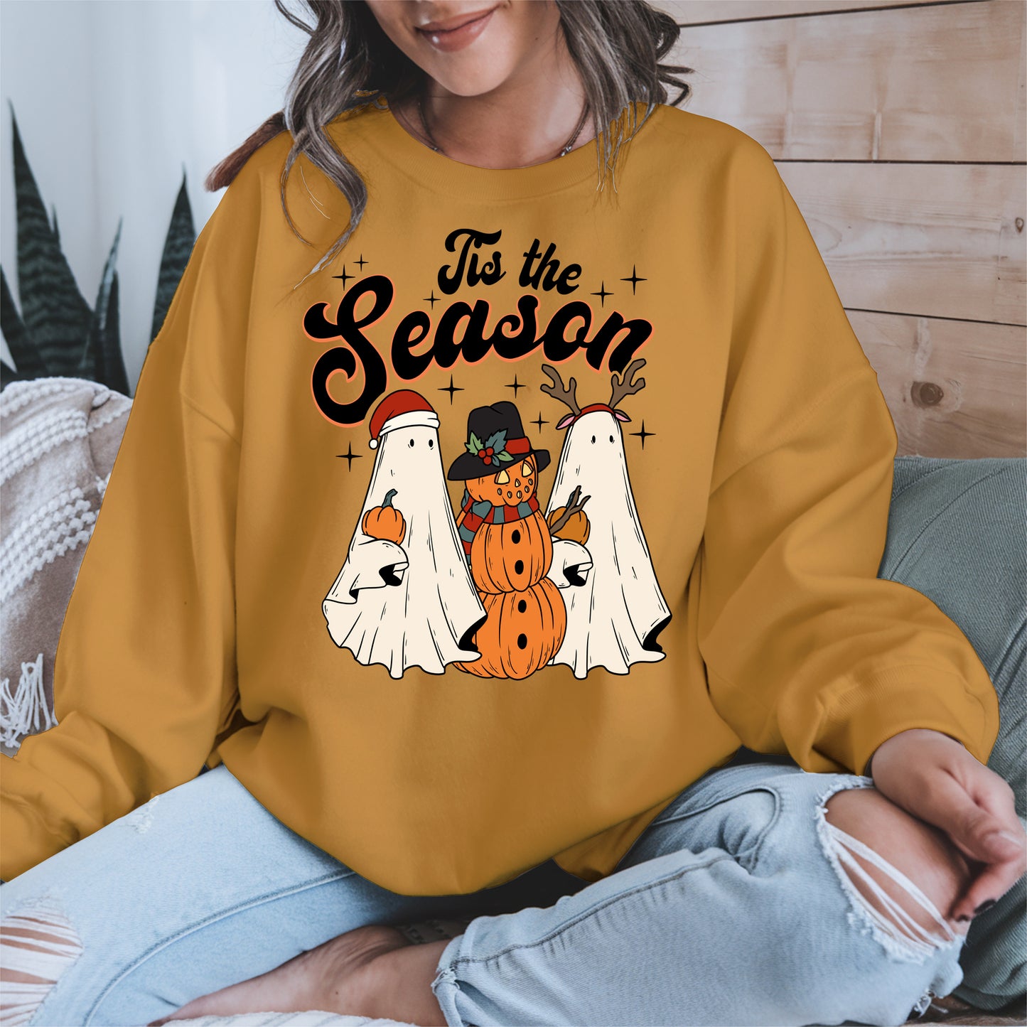 Ghost Pumpkin Season Shirt Halloween