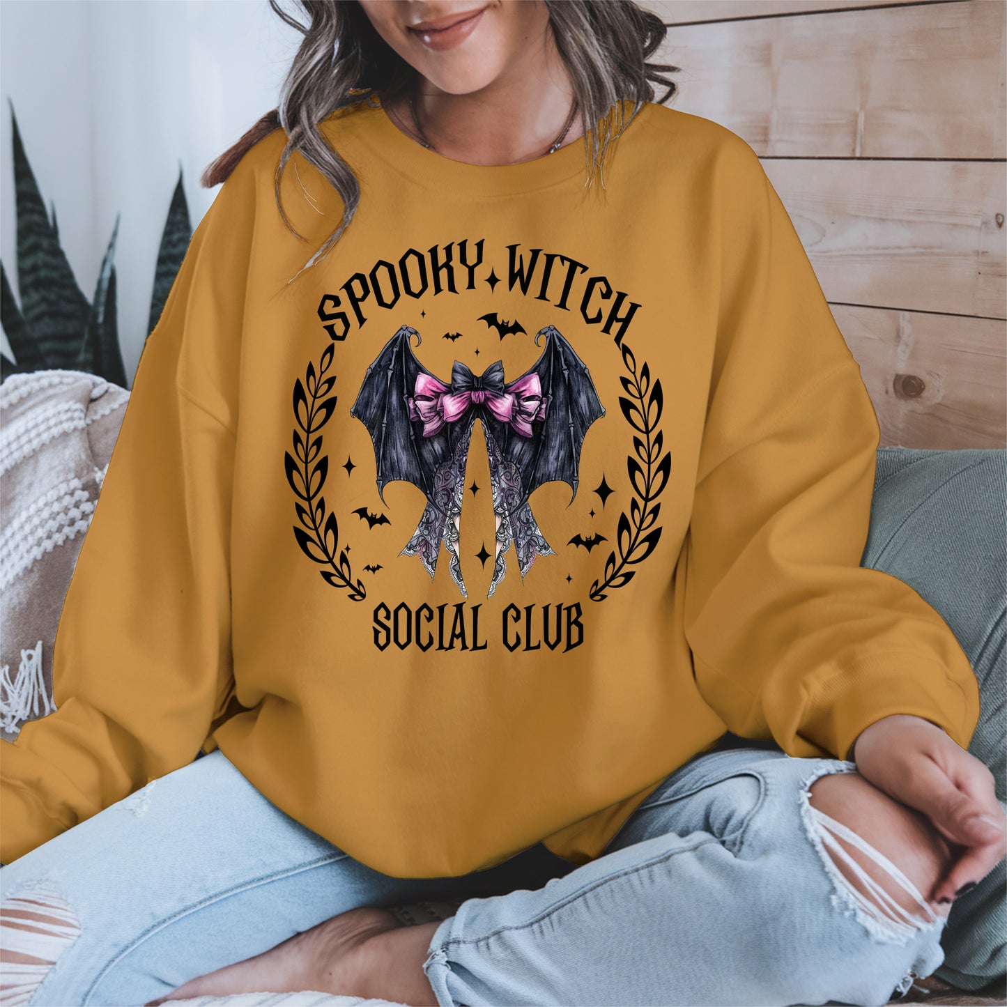 Spooky Witch Social Club Shirt