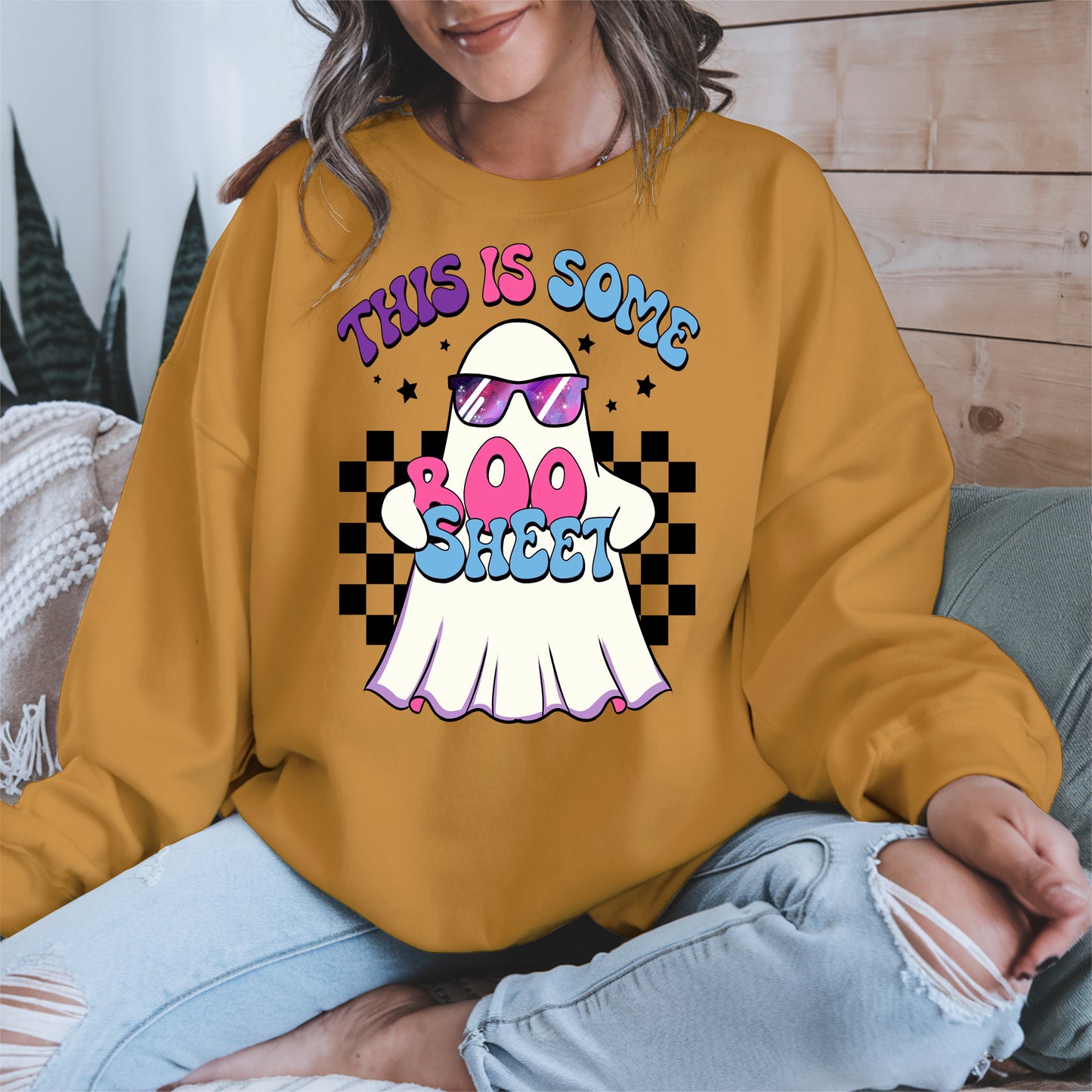 Funny Boo Sheet Halloween Shirt