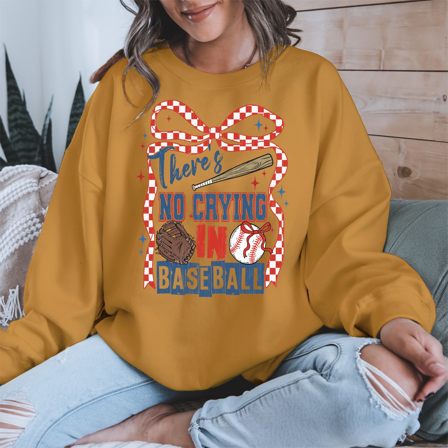 No Crying in Baseball Shirt Sport Tee Hoodie Sweatshirt Gift