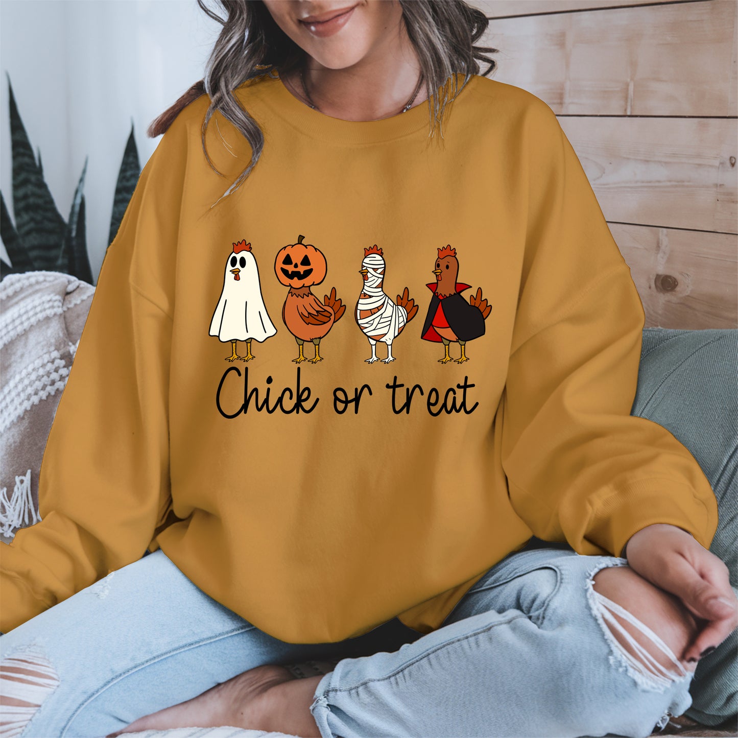 Chick or treat halloween shirt