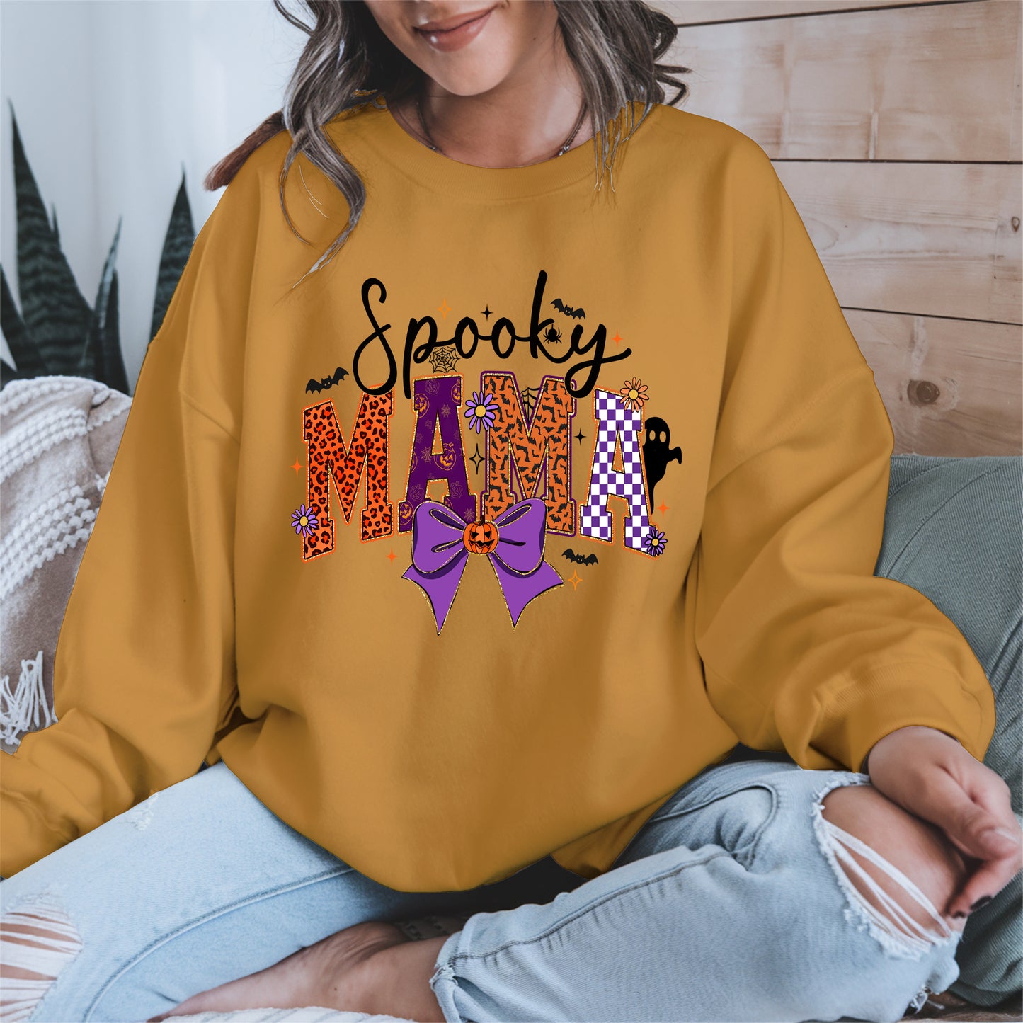 Spooky MAMA halloween shirt