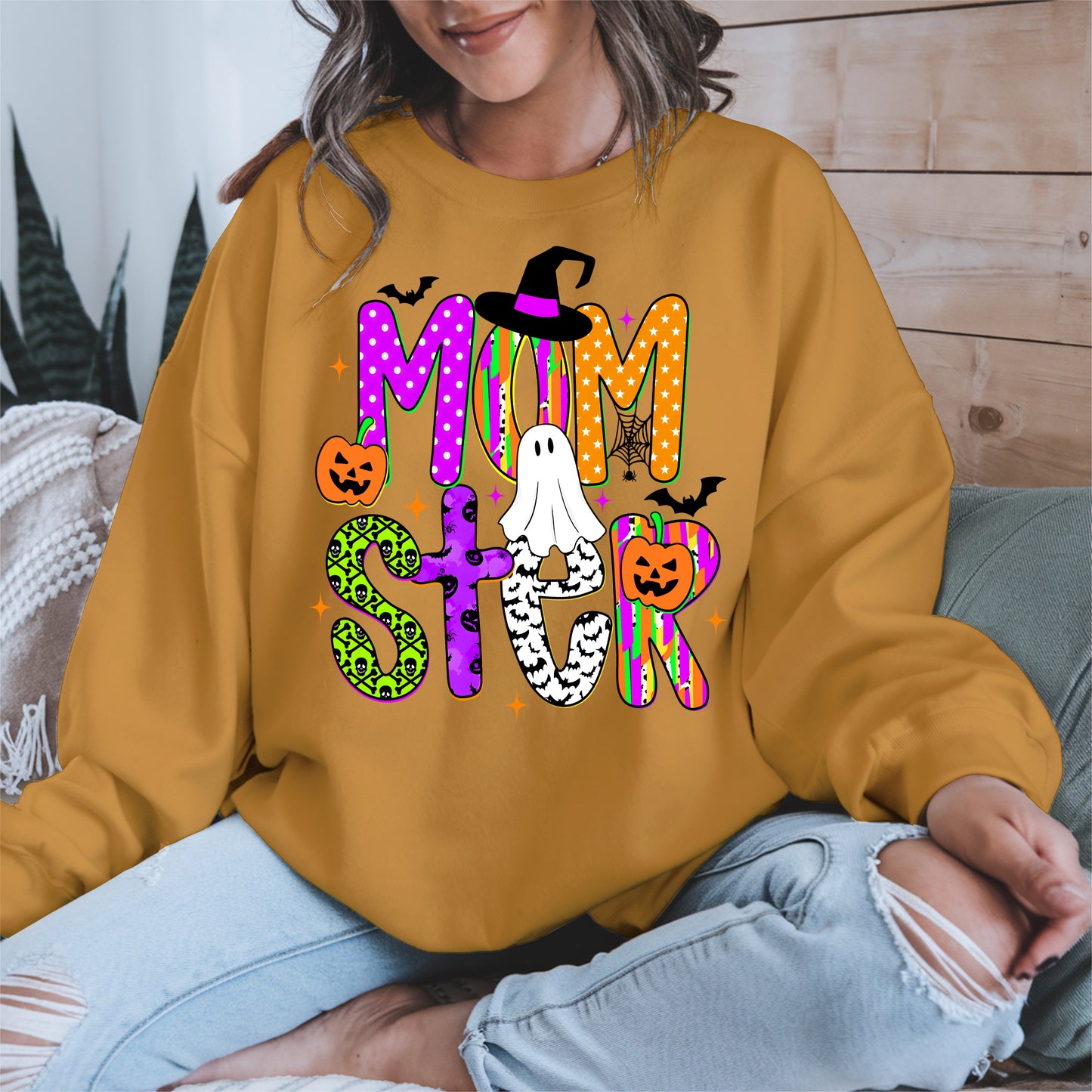 Momster halloween shirt and hoodie