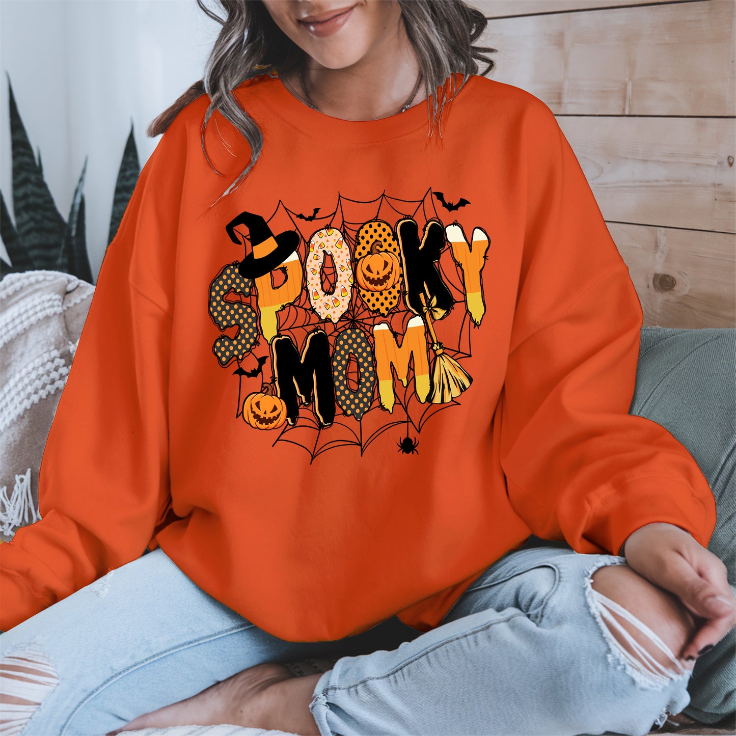 Spooky MAMA halloween shirt and hoodie
