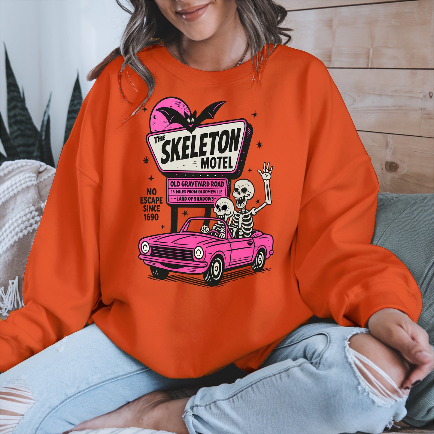 The Skeleton Hotel halloween shirt