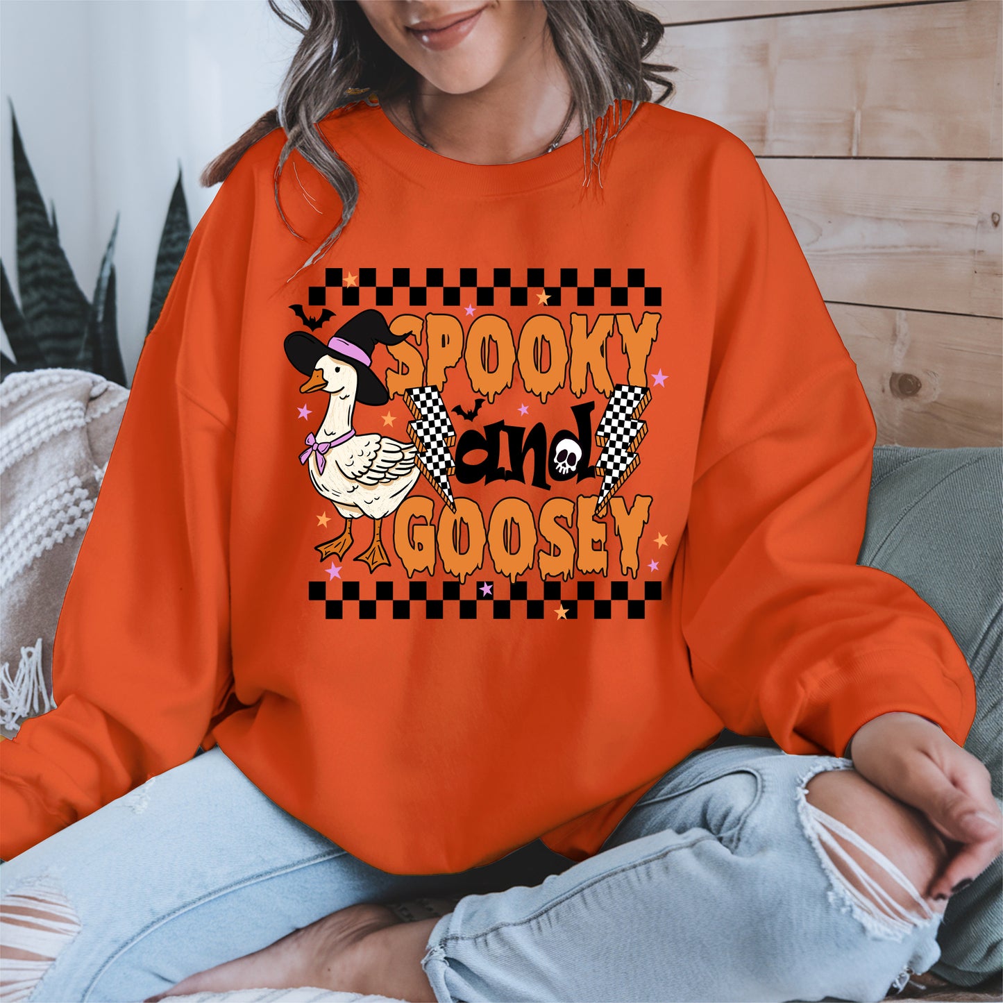 Spooky and goosey halloween shirt